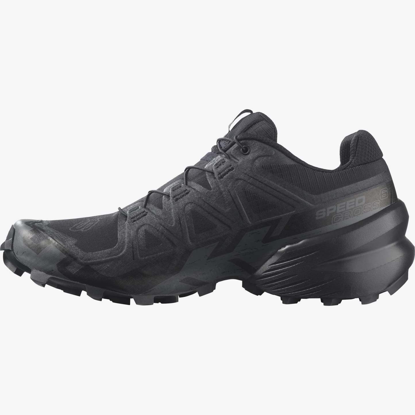 Salomon Speedcross 6 Gri Erkek Koşu Ayakkabısı - L47810900 - Siyah - L41737900 - image 3