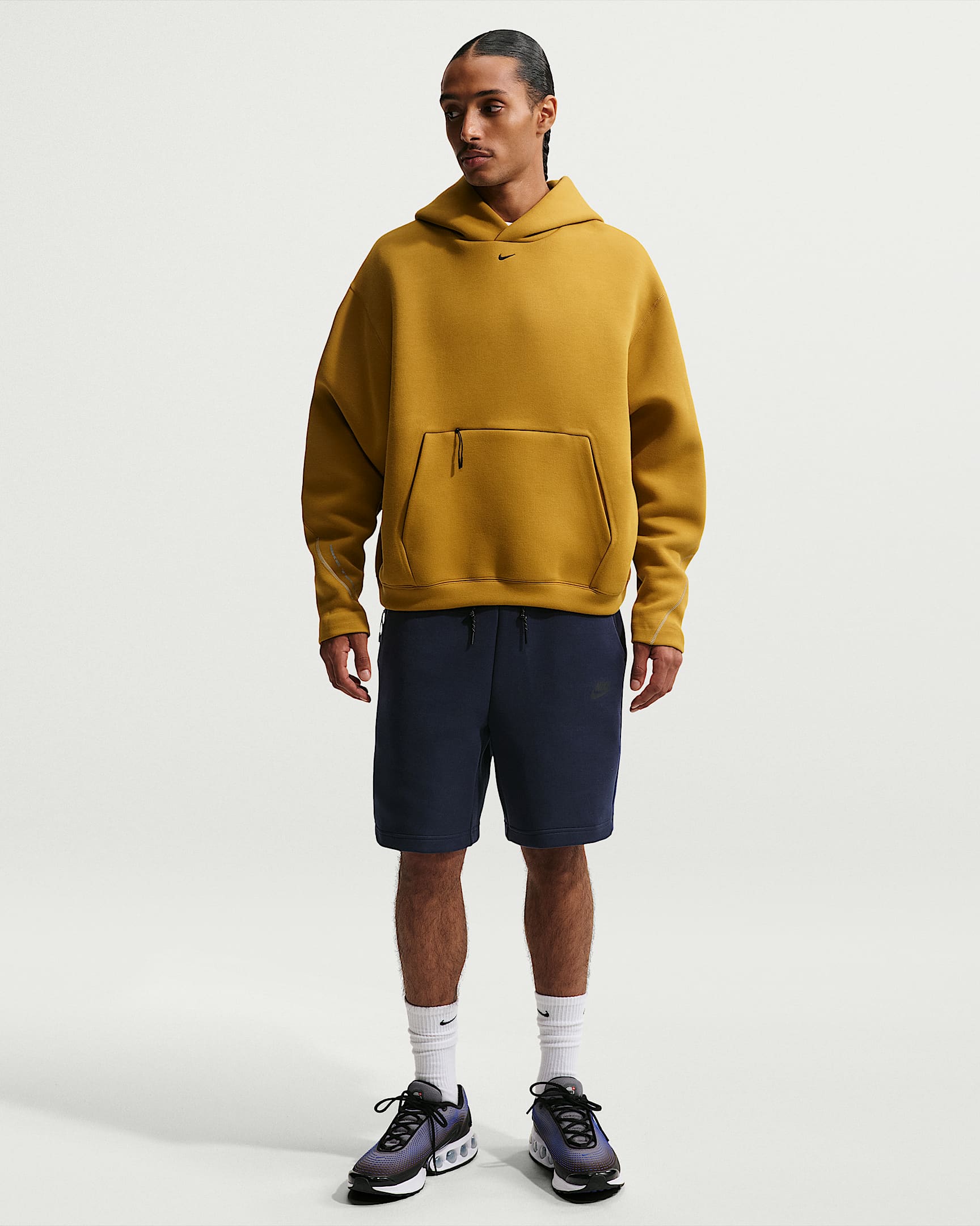 Nike Tech Fleece Erkek Şortu - Obsidian/Siyah