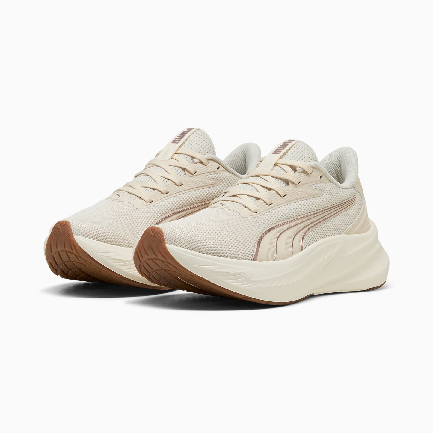 MaxSTRIDE LITE UNISEX Koşu Ayakkabısı - Alpine Snow-Warm White-Rose Gold-Gum - 313497_09 - Görsel 2