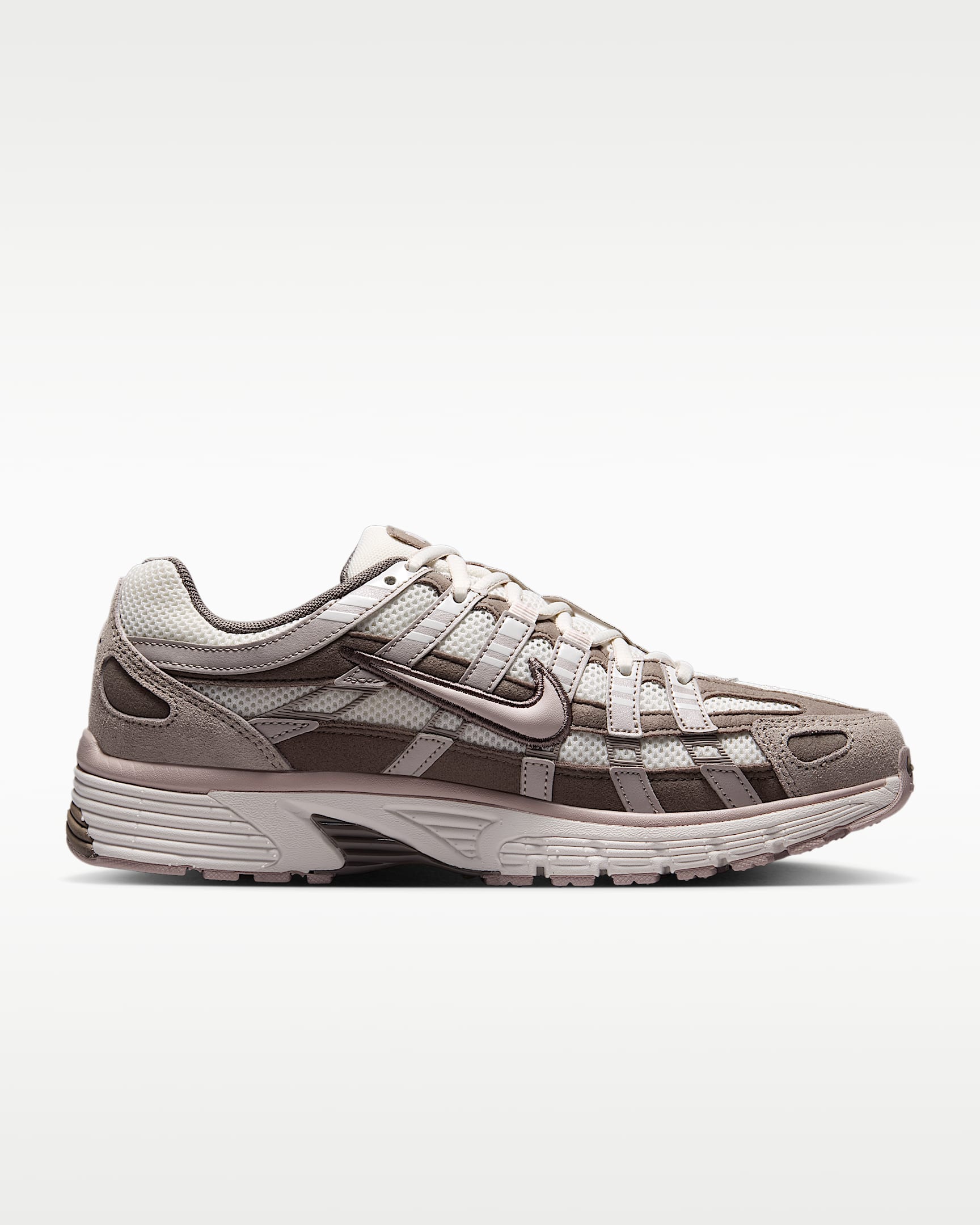 Nike P-6000 Kadın Ayakkabısı - Summit White/Cave Stone/College Grey/Platinum Violet