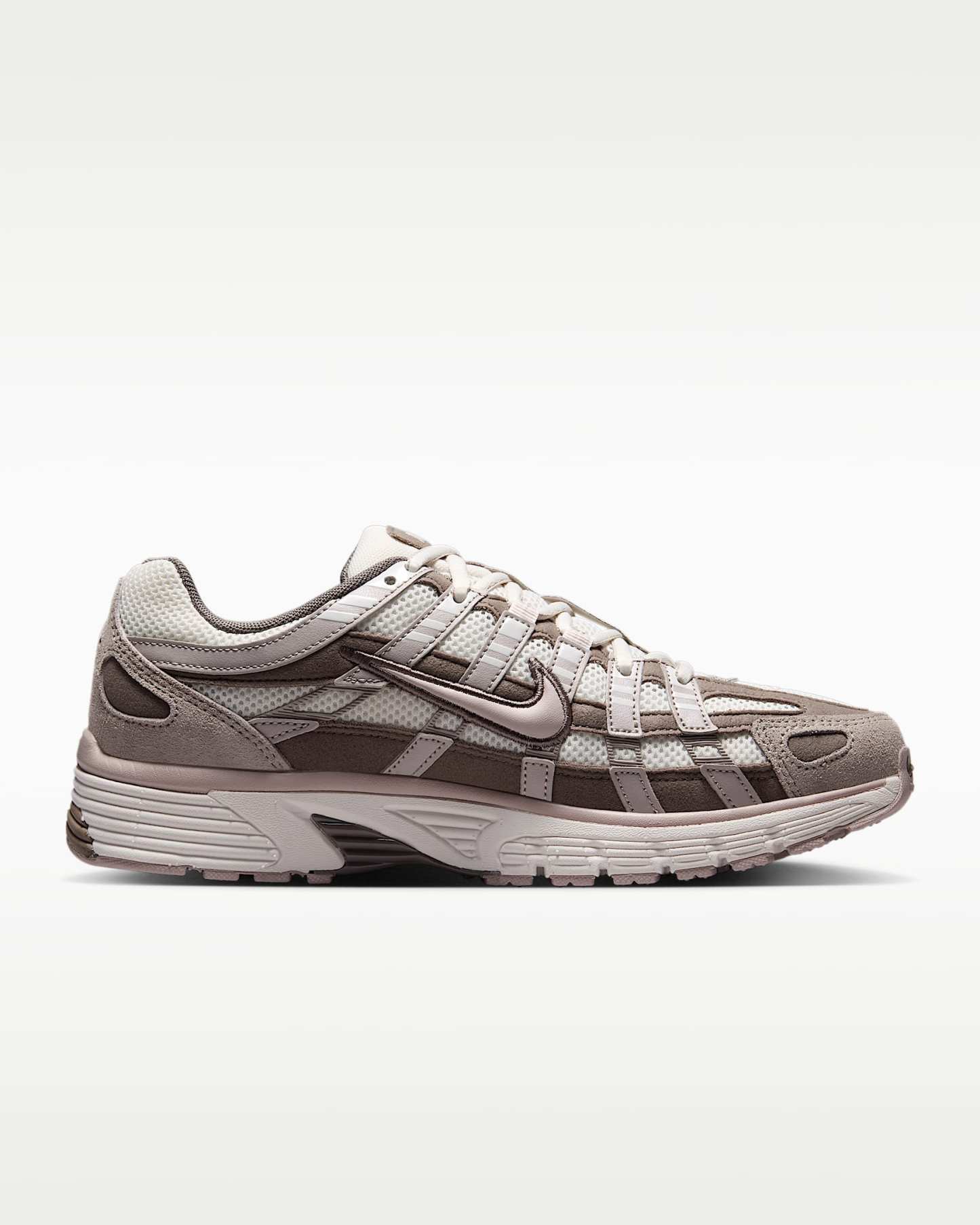 Nike P-6000 Kadın Ayakkabısı - Summit White/Cave Stone/College Grey/Platinum Violet