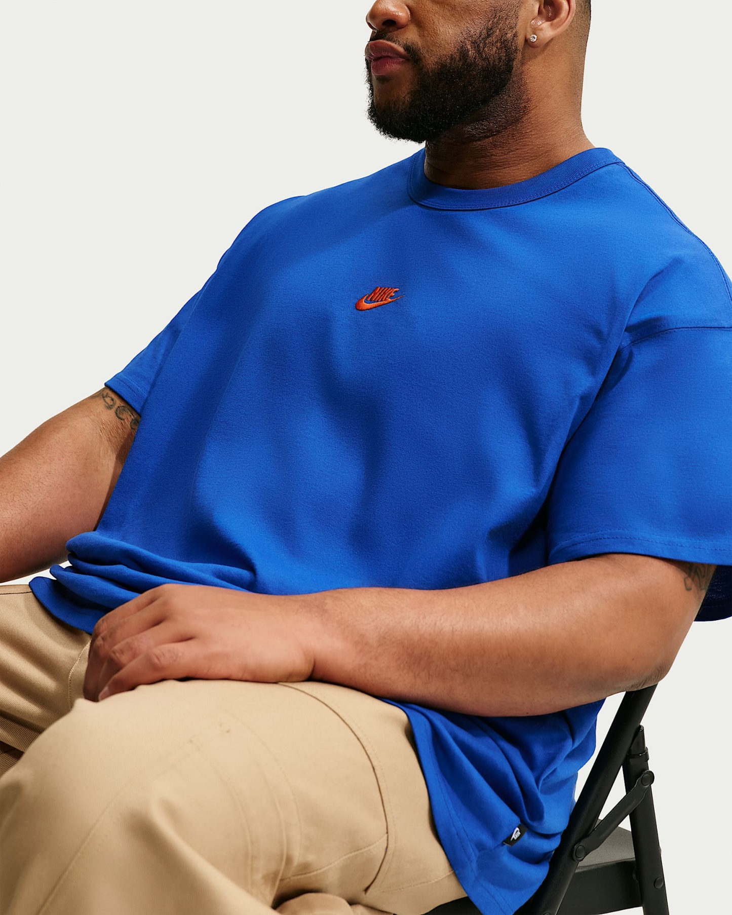 Nike Sportswear Premium Essentials Erkek Tişörtü - Old Royal