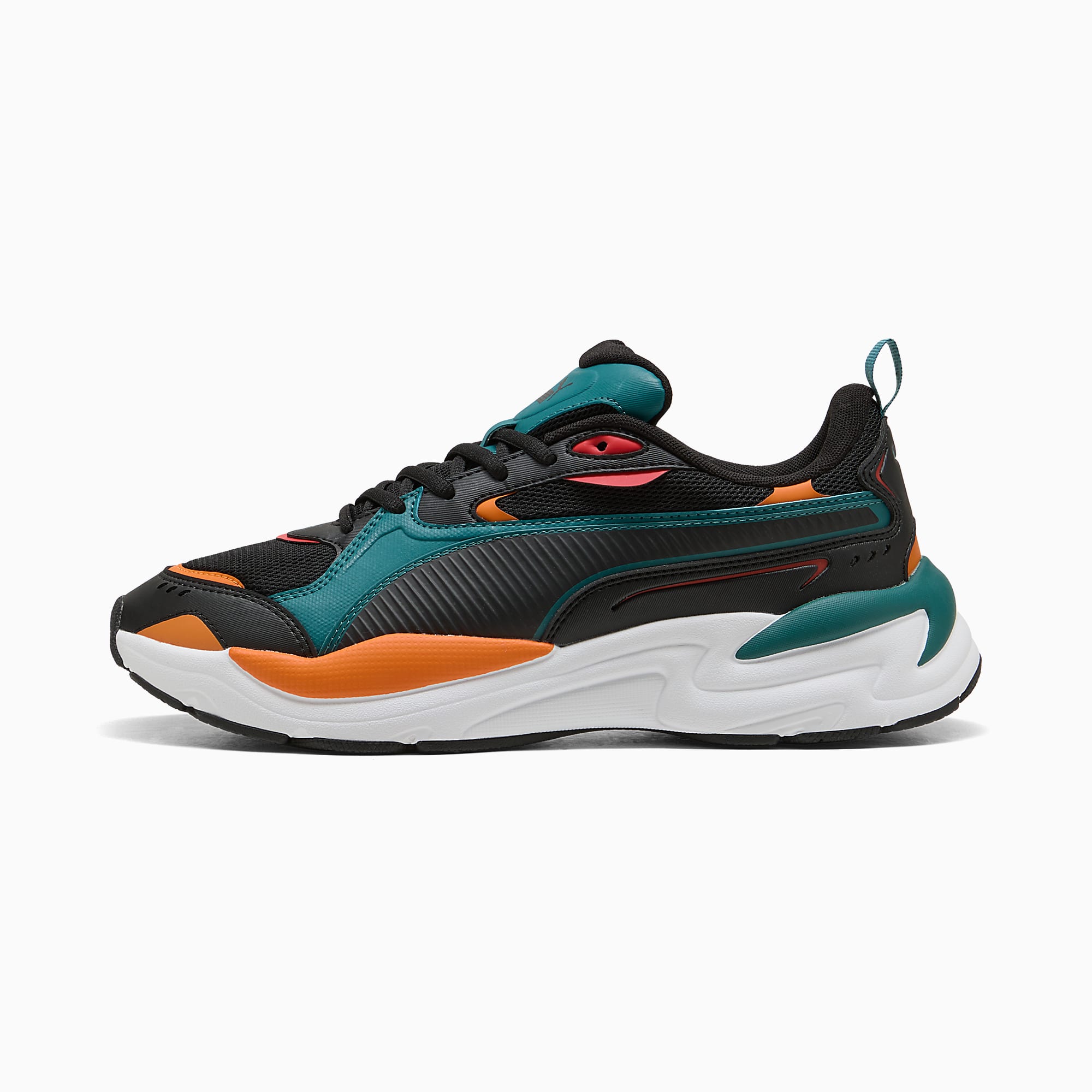 X-Ray 4 UNISEX Ayakkabı - Emerald Ice-PUMA Black-Vermillion - 404747_05 - Görsel 1