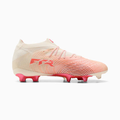 FUTURE 9 ULTIMATE FG UNISEX Krampon - Sugared Almond-PUMA White-Ultra Red-PUMA Black - 109121_01 - Görsel 7