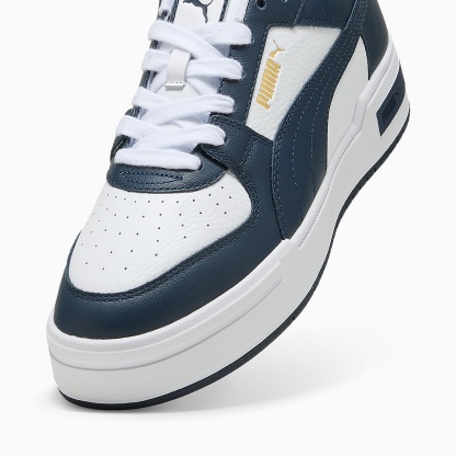 CA Pro CLASSIC II Ayakkabı - PUMA White-Club Navy-Puma Team Gold - 402366_07 - Görsel 6