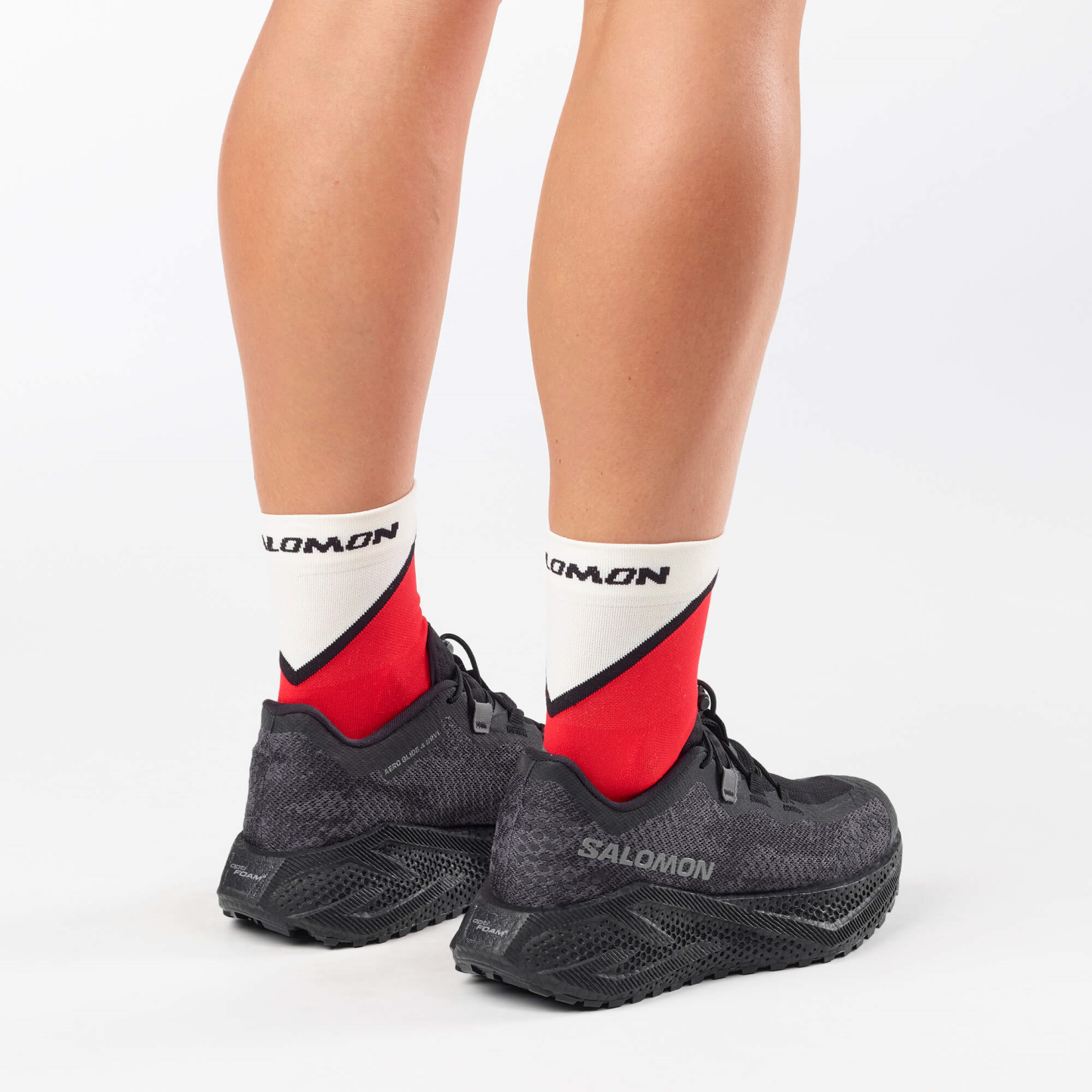 Salomon AERO GLIDE 4 GRVL Kadın Koşu Ayakkabısı Huckleberry L49228000 - Black - L49175100 - image 4