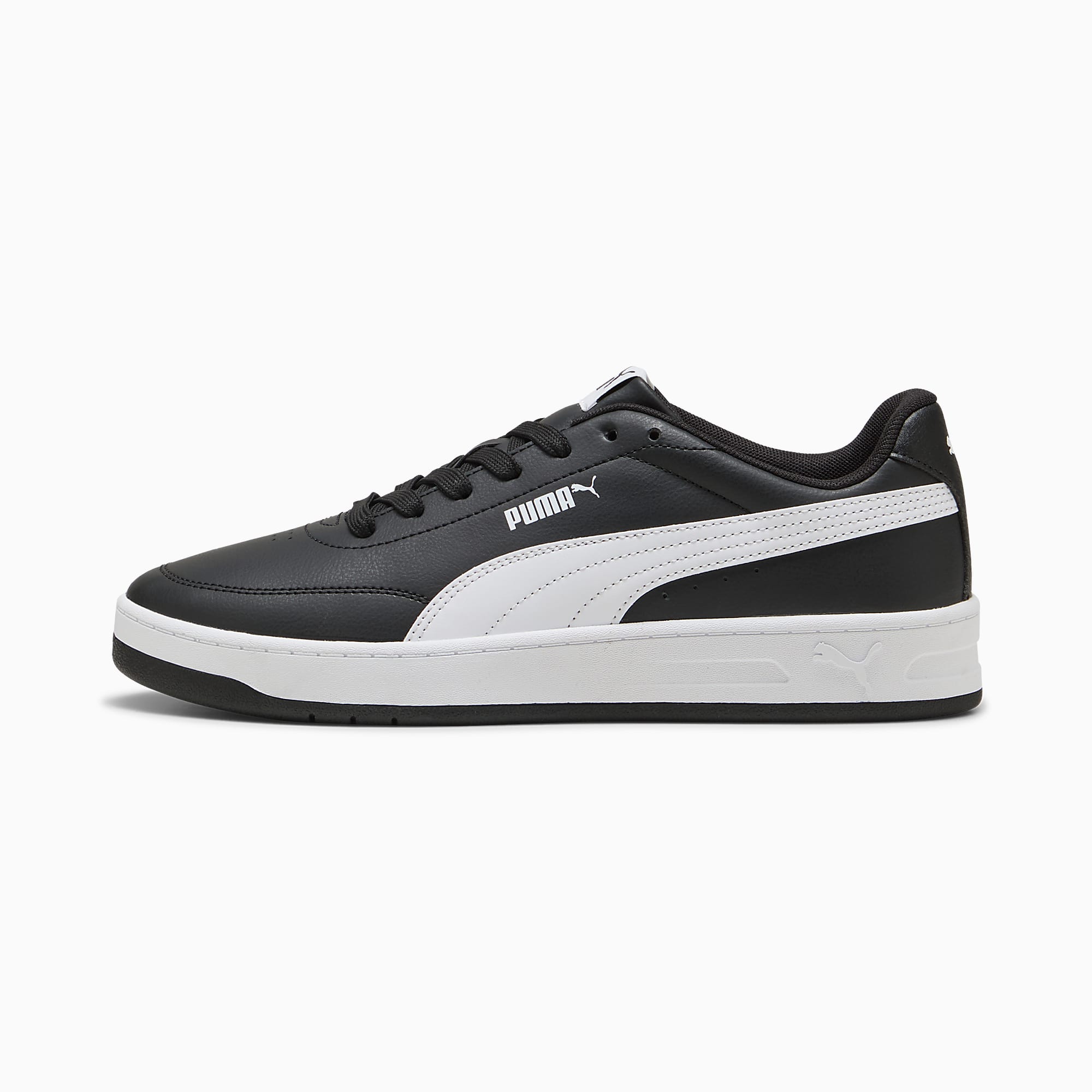Court CLASSIC Clean UNISEX Ayakkabı - Puma Black-Puma White - 402223_14 - Görsel 1