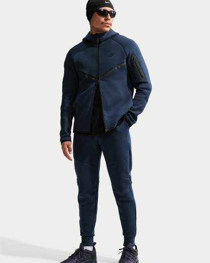 Nike Tech Fleece Erkek Jogger'ı - Obsidian/Siyah