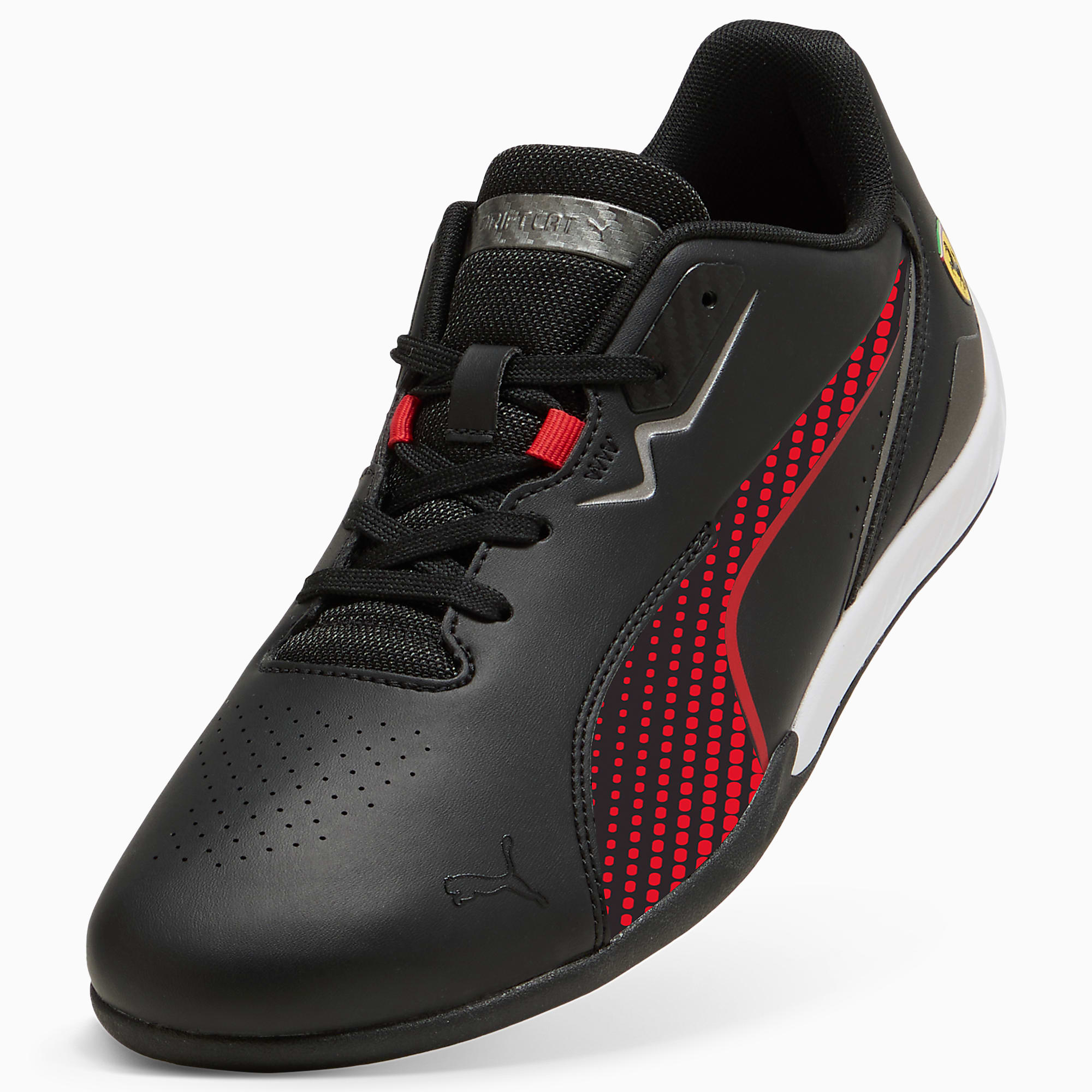 SCUDERIA FERRARI DRIFT Cat 11 UNISEX Ayakkabı - Puma Black-Rosso Corsa - 309131_03 - Görsel 6