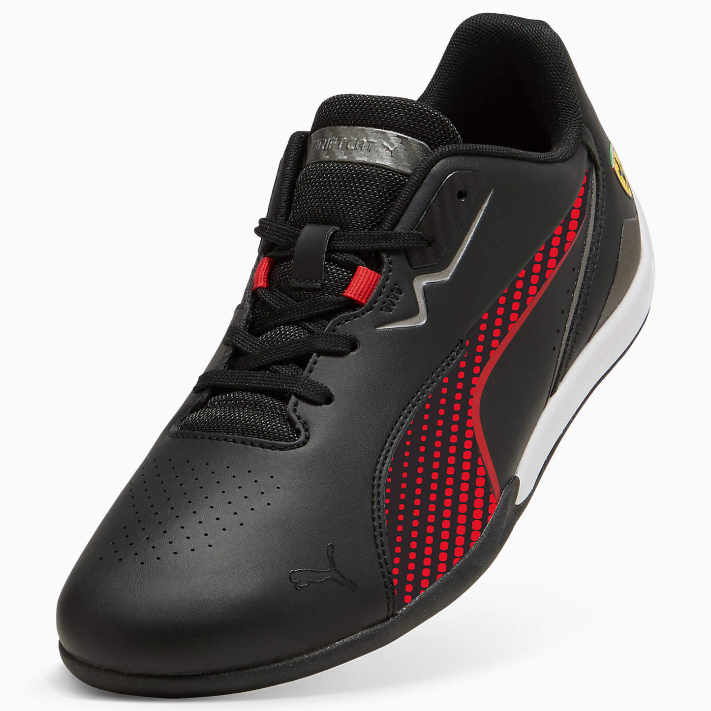 SCUDERIA FERRARI DRIFT Cat 11 UNISEX Ayakkabı - Puma Black-Rosso Corsa - 309131_03 - Görsel 6