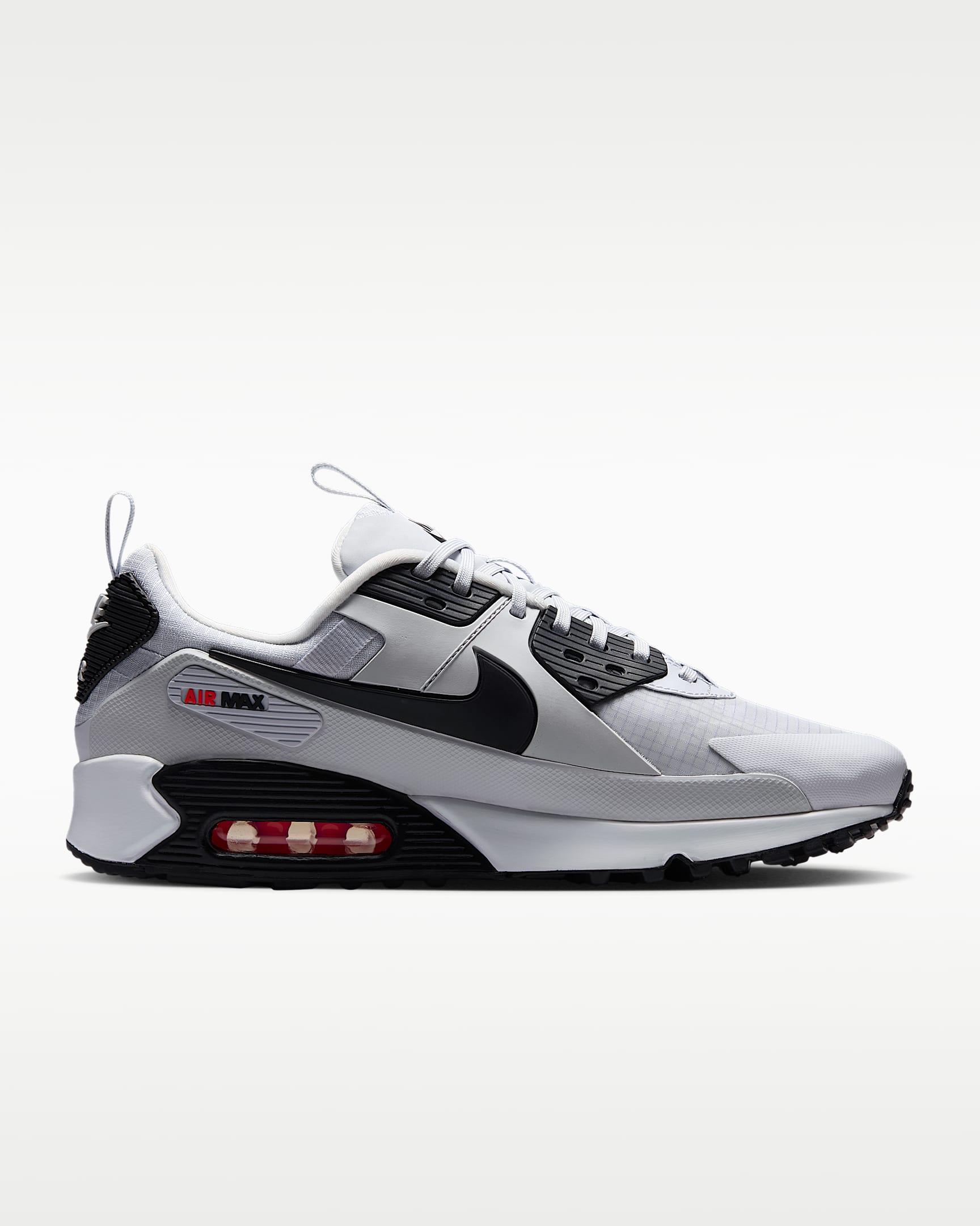 Nike Air Max 90 Drift Erkek Ayakkabısı - Pure Platinum/Bright Crimson/Siyah