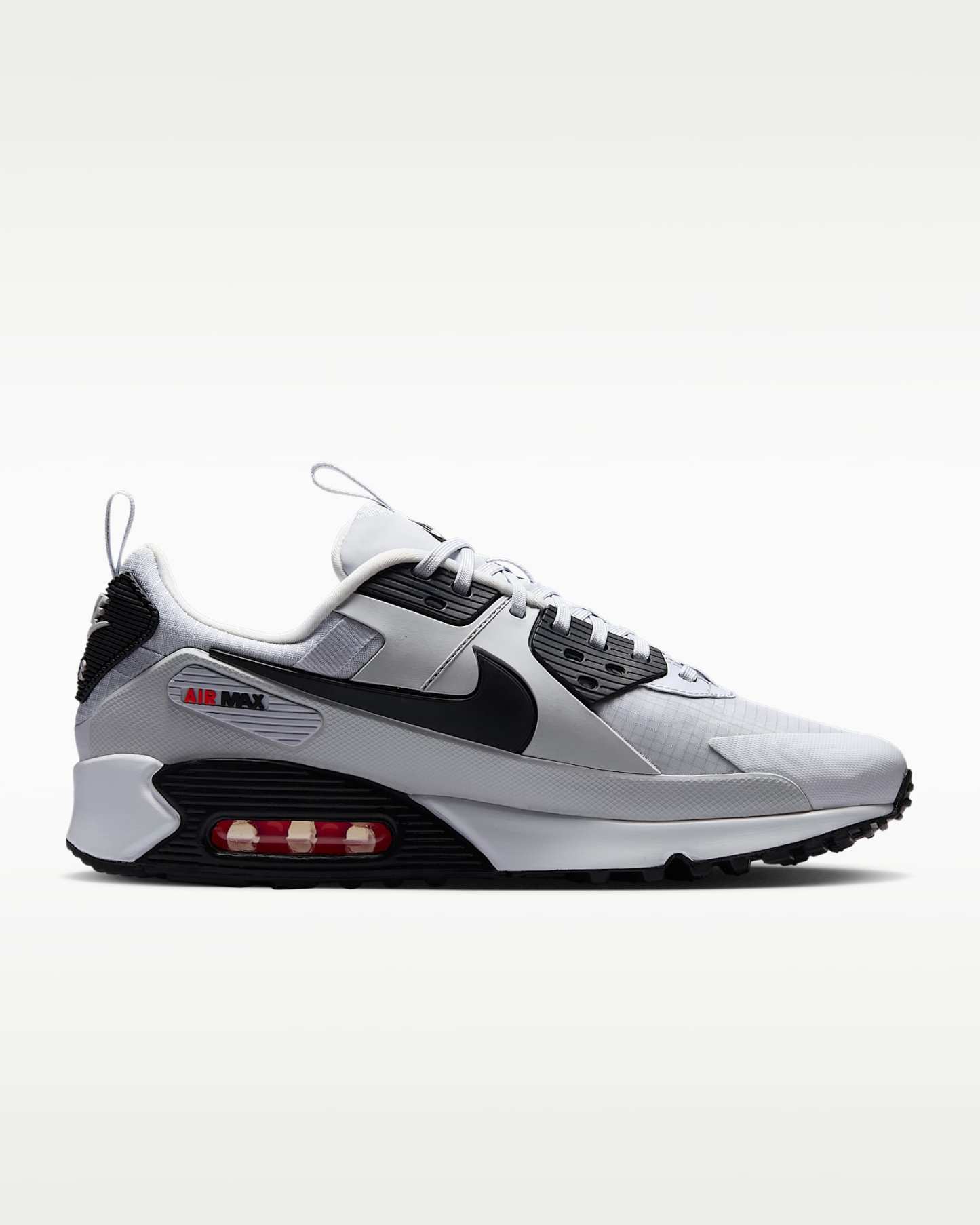 Nike Air Max 90 Drift Erkek Ayakkabısı - Pure Platinum/Bright Crimson/Siyah