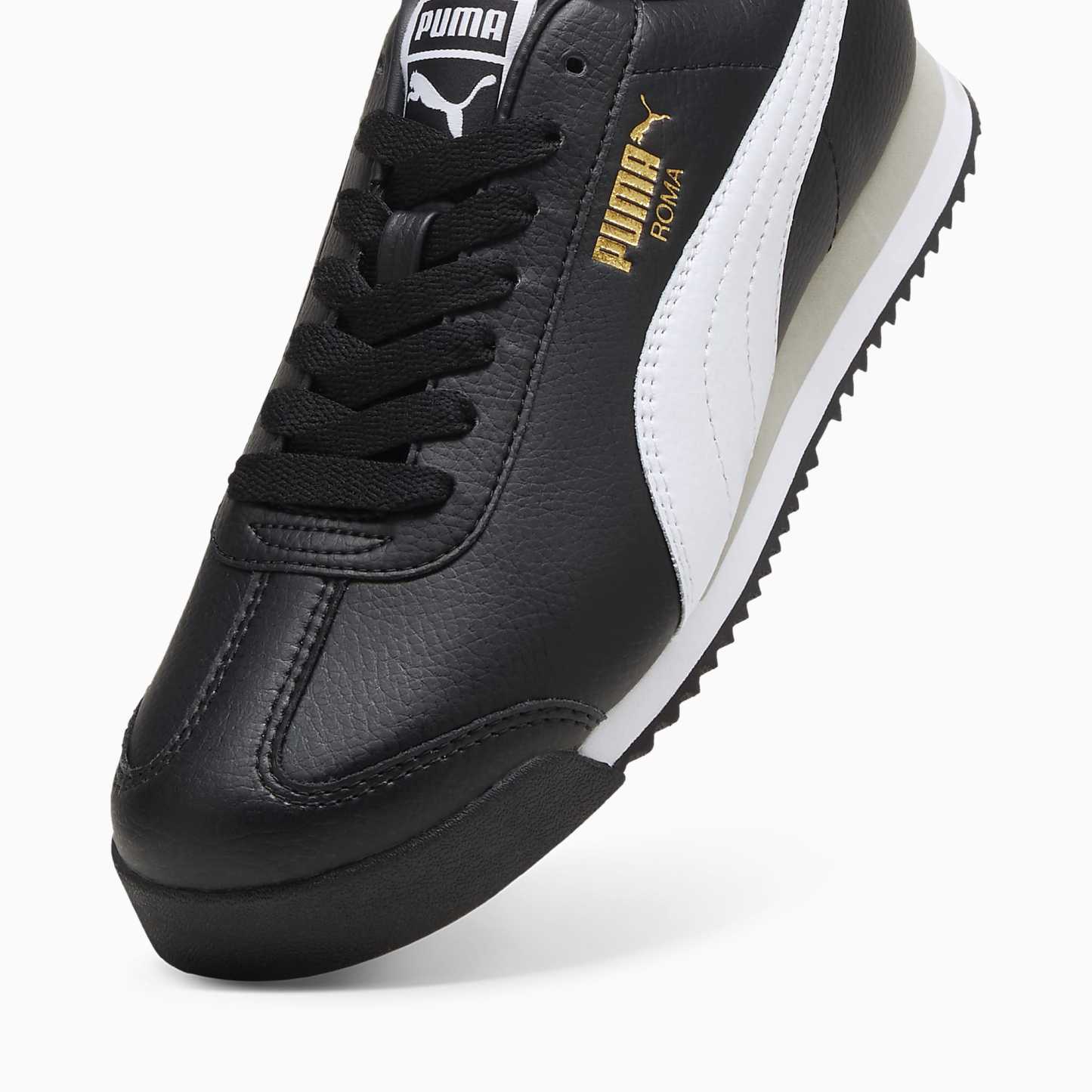 Roma 24 UNISEX Ayakkabı - PUMA Black-PUMA White-Smokey Gray - 396868_02 - Görsel 6
