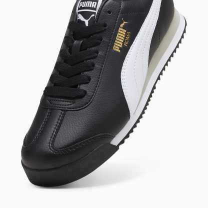 Roma 24 UNISEX Ayakkabı - PUMA Black-PUMA White-Smokey Gray - 396868_02 - Görsel 6