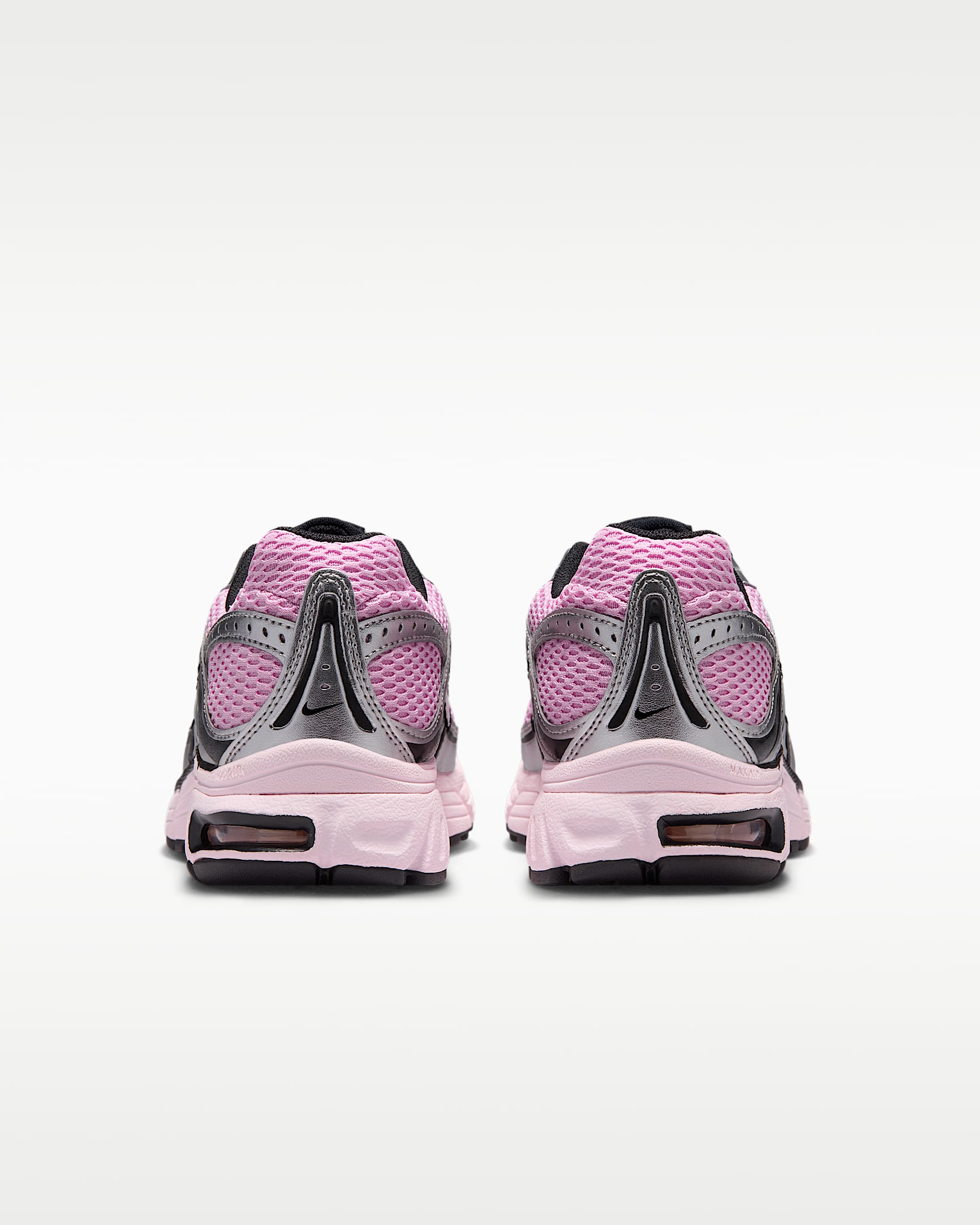 Yansıtıcı Vurgulara Sahip Nike Air Max Moto 2K Kadın Ayakkabısı - Pink Rise/Metallic Silver/Siyah/Pearl Pink