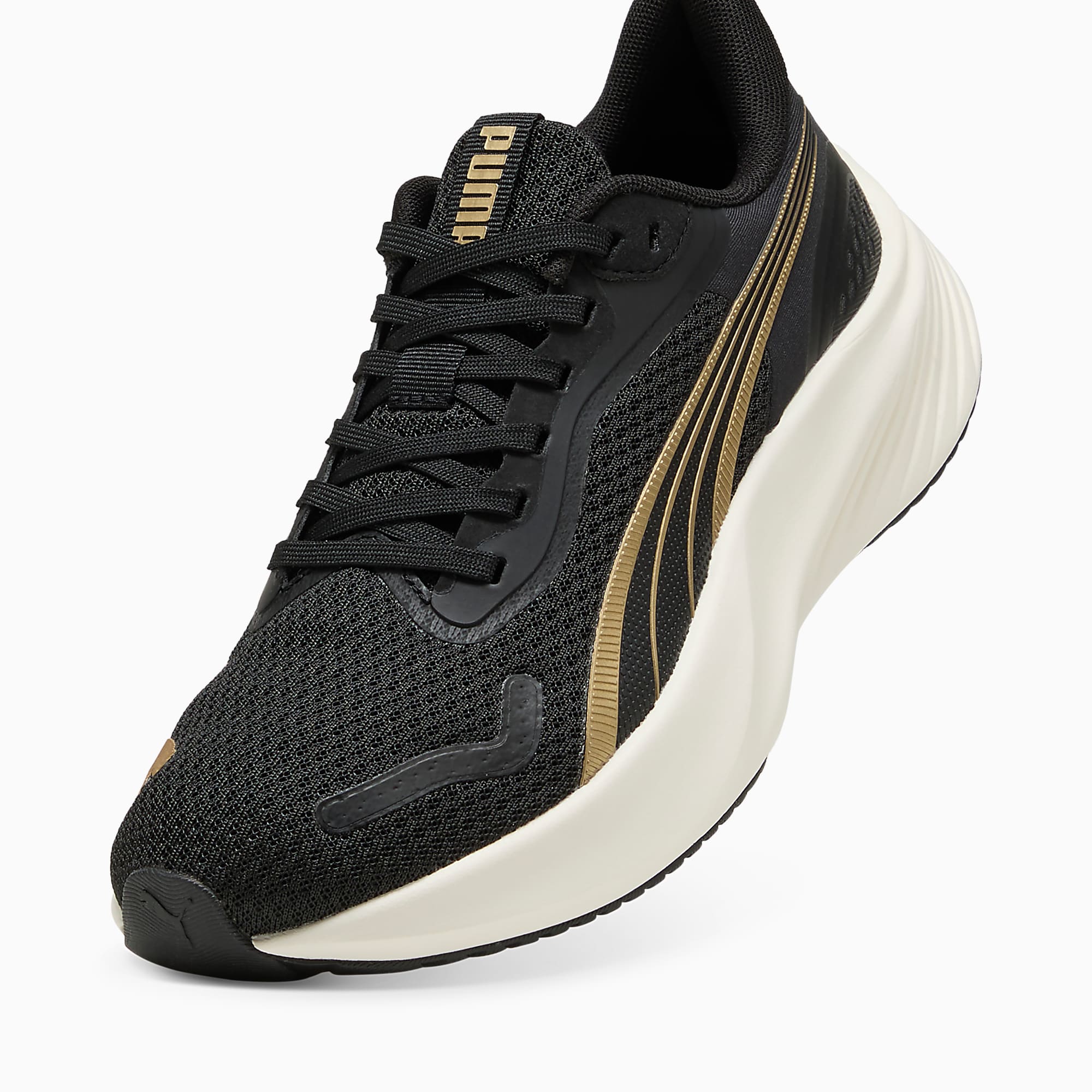 Pounce LITE Koşu Ayakkabısı - PUMA Gold-PUMA Black - 310778_11 - Görsel 6
