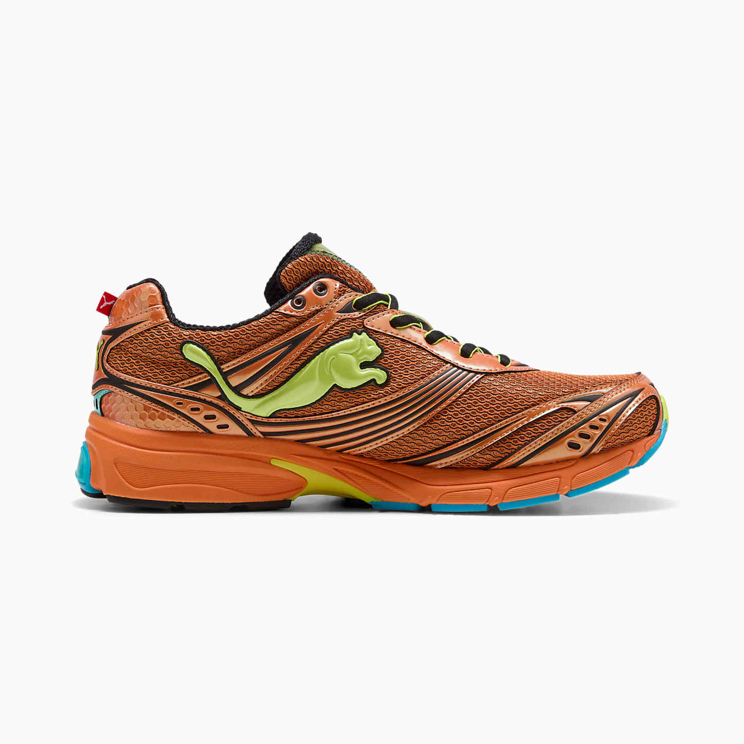Homura OG+ UNISEX Ayakkabı - Heat Fire-Electric Lime - 409125_01 - Görsel 7