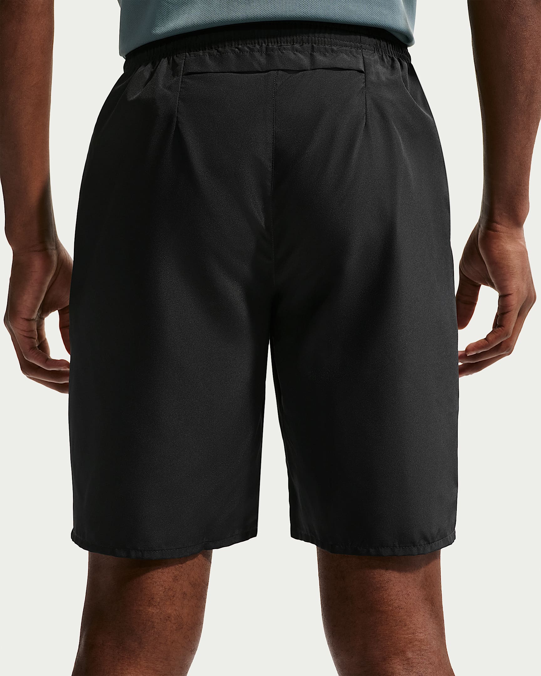 Nike Miler Dri-FIT 23 cm Astarsız Erkek Koşu Şortu - Siyah/Siyah