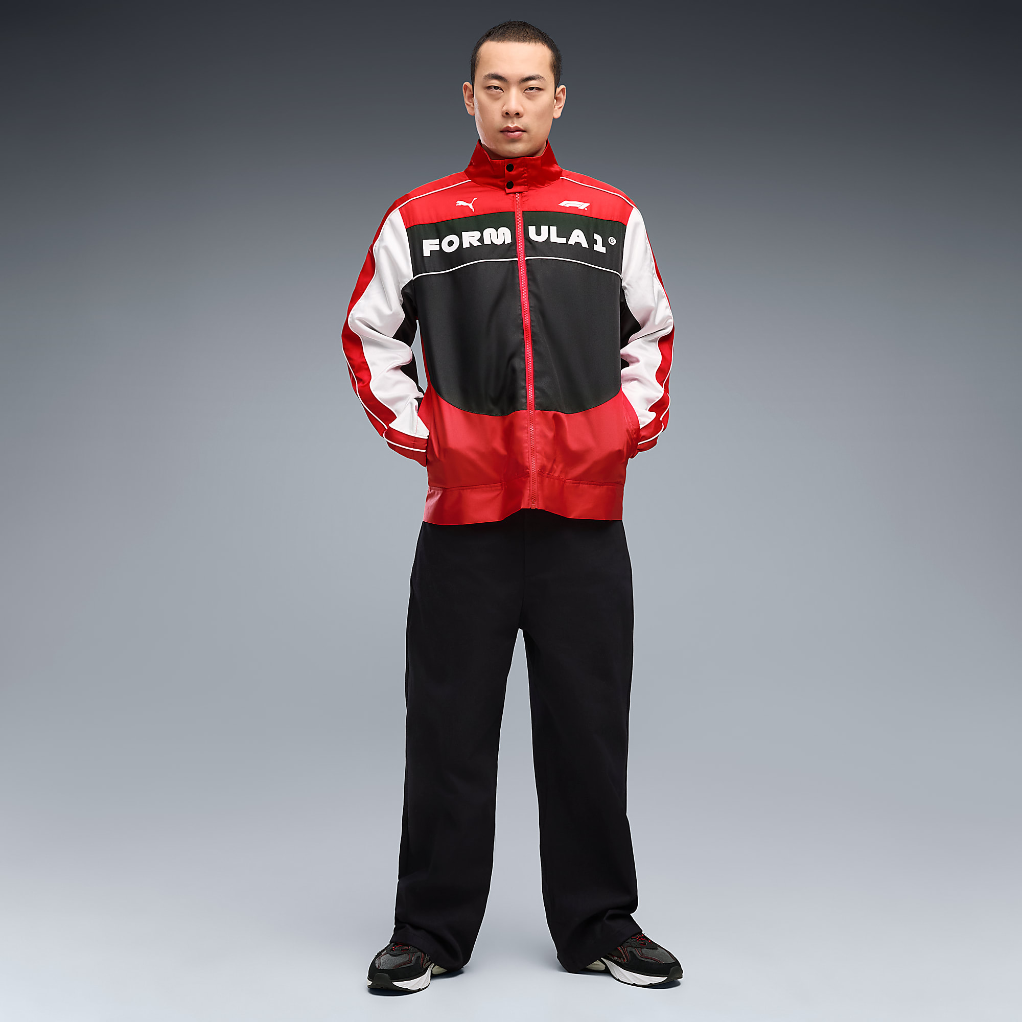 F1® Fade NITRO UNISEX Ayakkabı - PUMA Black-Pop Red - 309386_01 - Görsel 3