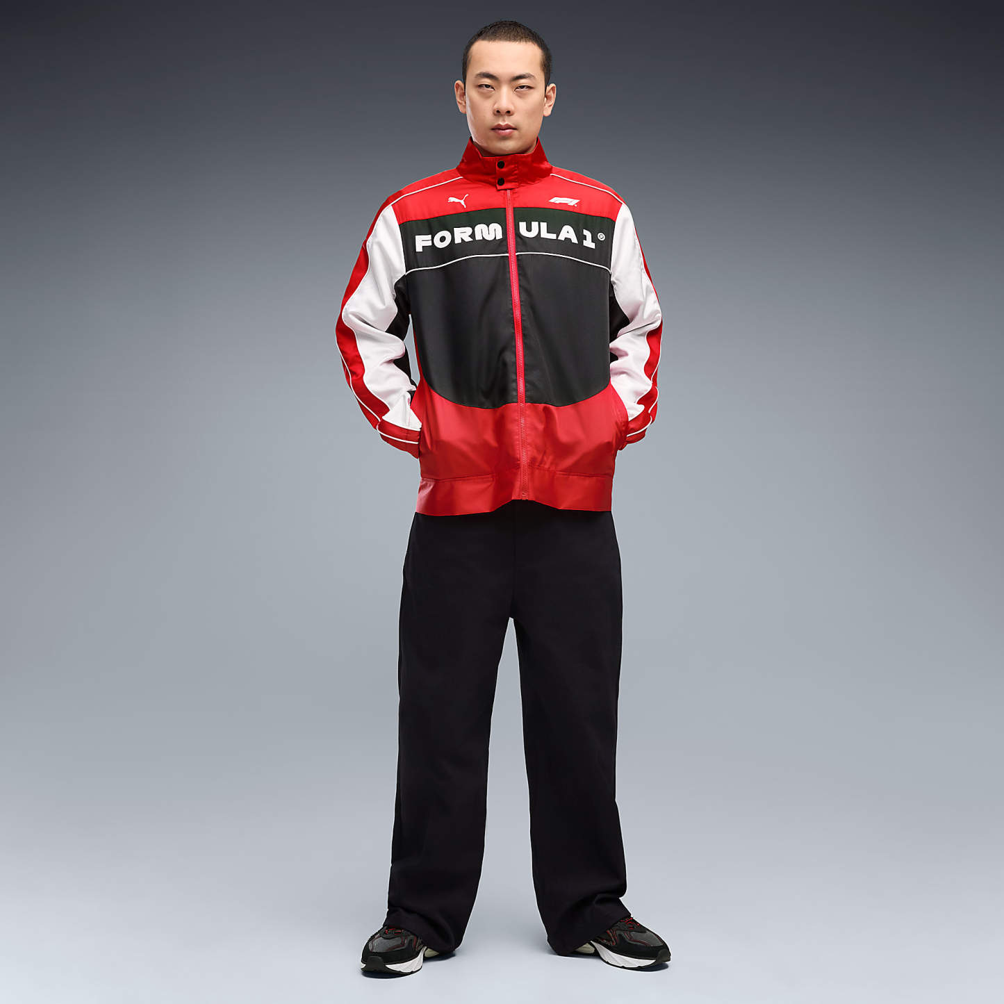 F1® Fade NITRO UNISEX Ayakkabı - PUMA Black-Pop Red - 309386_01 - Görsel 3