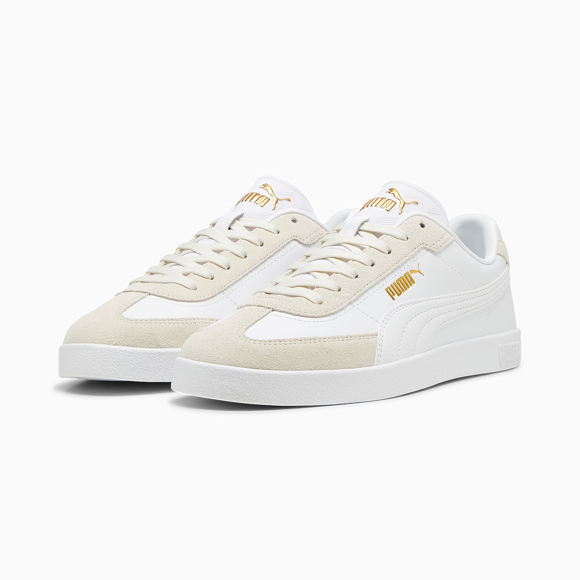 PUMA Club II Era Unisex Spor Ayakkabı - PUMA White-Vapor Gray - 397447_06 - Görsel 4