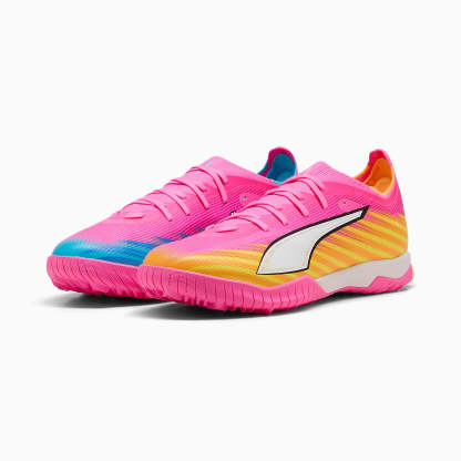 ULTRA 6 MATCH TT UNISEX Krampon - Poison Pink-PUMA White-Sun Stream-Bright Aqua-PUMA Black - 108975_05 - Görsel 1
