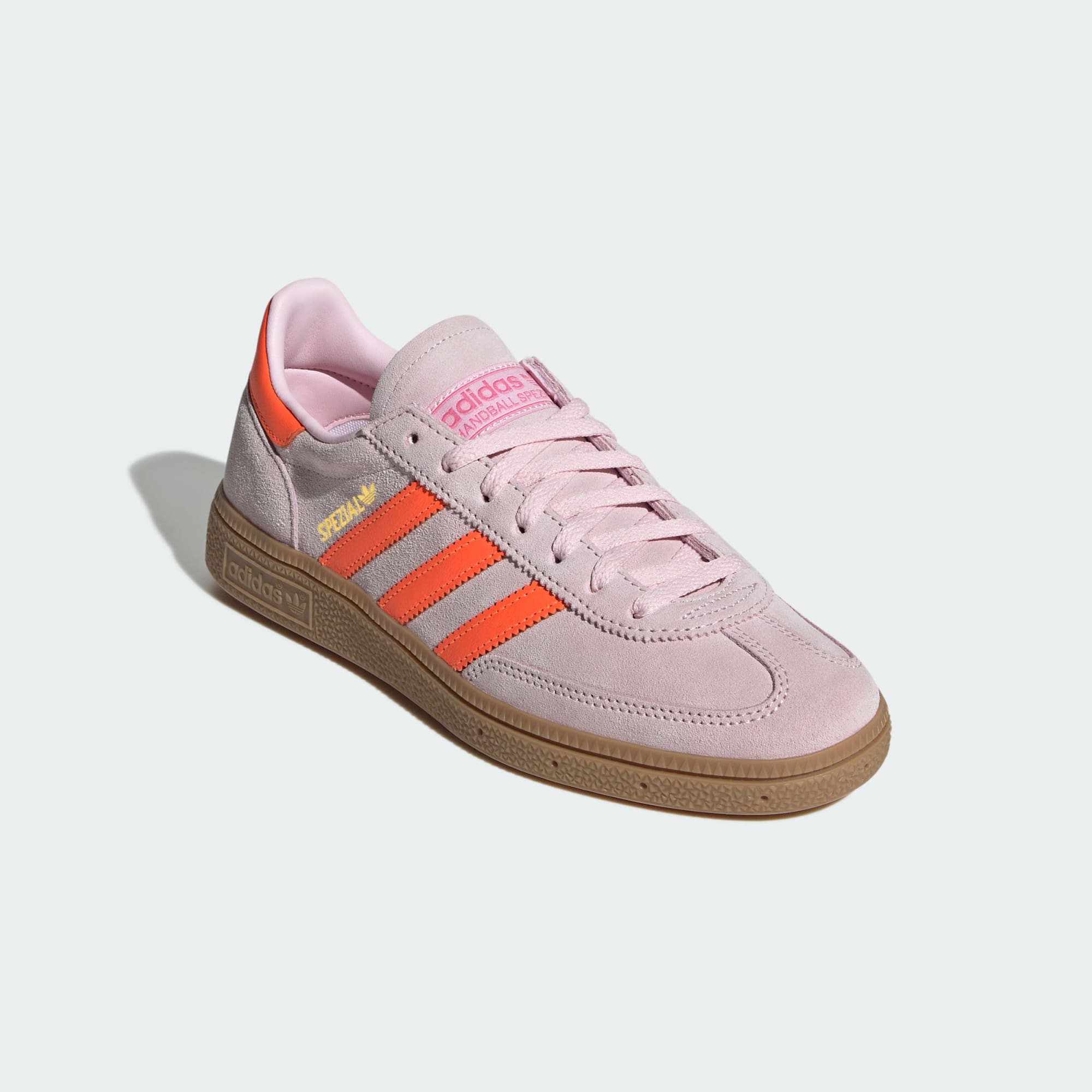 Handball Spezial Ayakkabı - Clear Pink / Solar Orange / Gum - JS0250 - Görsel 4
