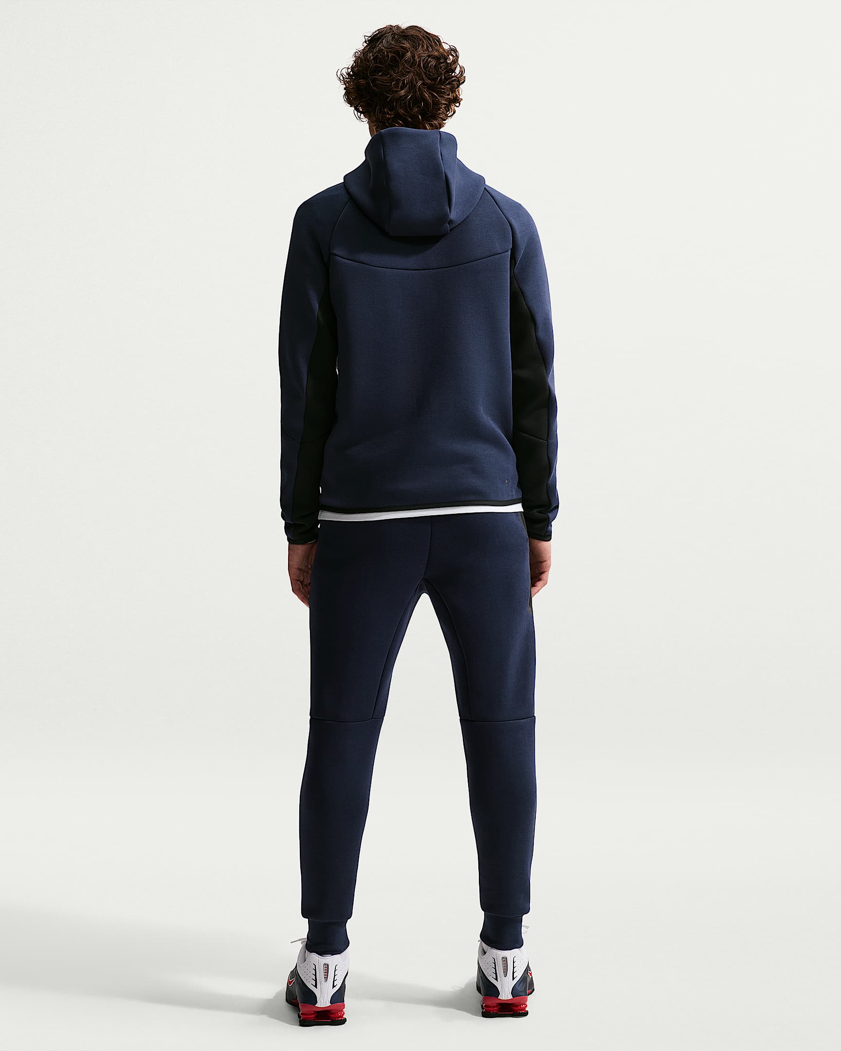 Nike Tech Fleece Erkek Jogger'ı - Obsidian/Siyah/Bright Violet