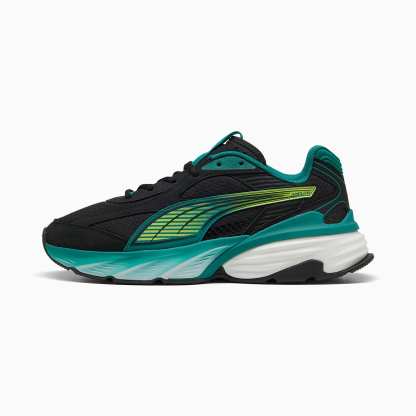 PUMA x ASTON MARTIN ARAMCO F1® TEAM Fade UNISEX Ayakkabı - PUMA Black-Lime Shimmer - 309354_01 - Görsel 1