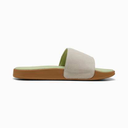 Leadcat 2.0 Palermo FOIL UNISEX Terlik - Vapor Gray-PUMA Gold-Gum-Pistachio Green - 399041_06 - Görsel 5