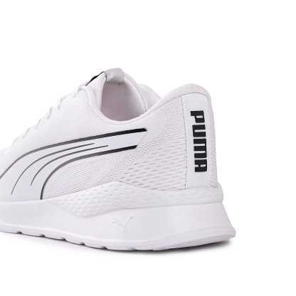LITE Runner UNISEX Ayakkabı - Puma White-Puma White - 408533_03 - Görsel 3