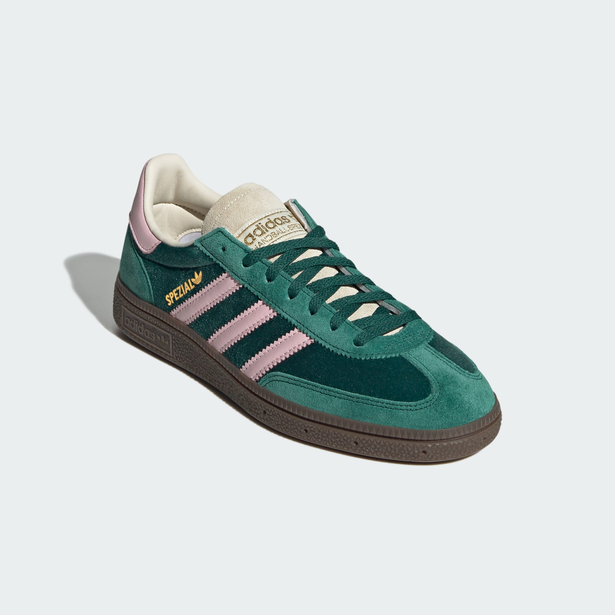 Handball Spezial Ayakkabı - Collegiate Green / Clear Pink / Cream White - JI2648 - Görsel 4