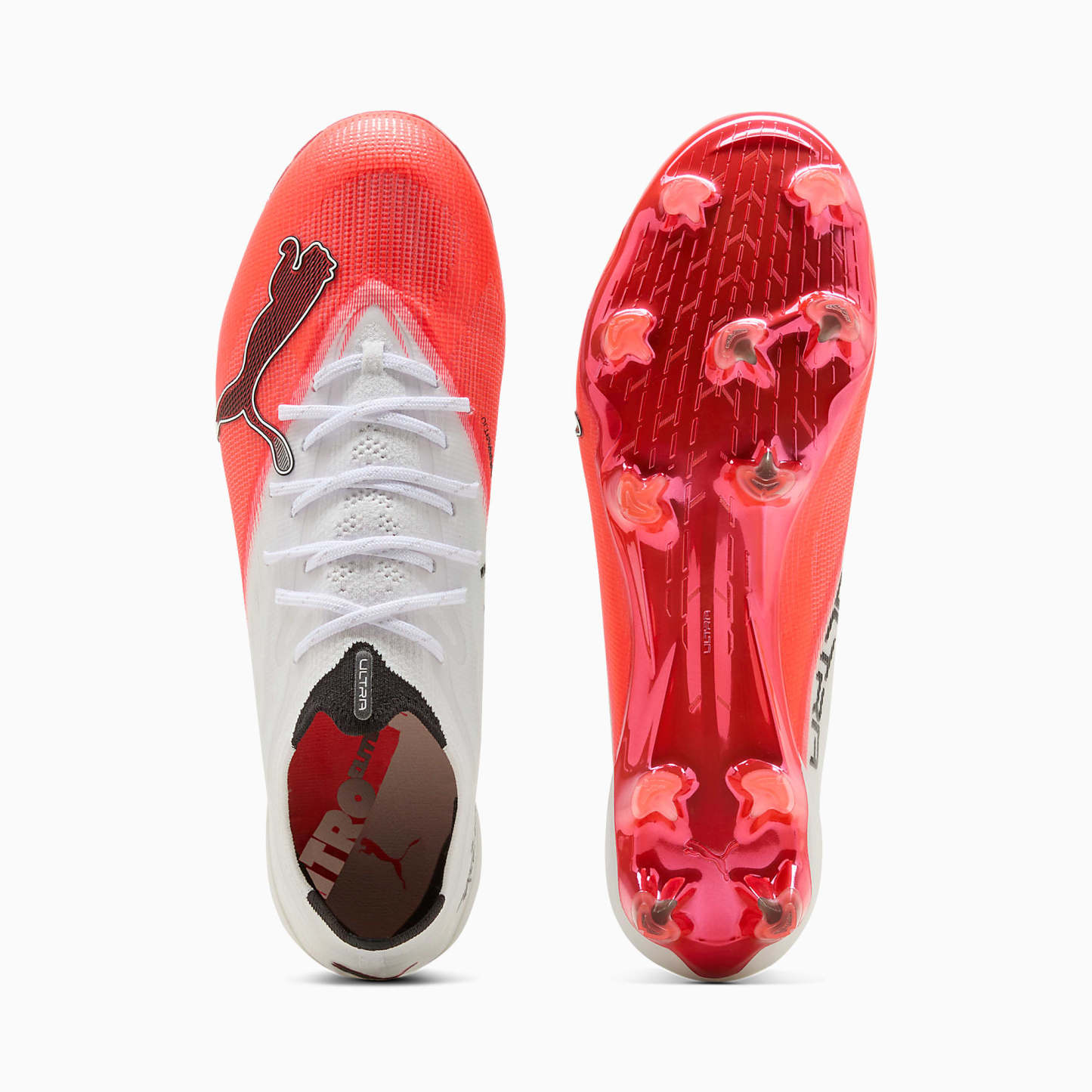 ULTRA NITRO™ 7 ULTIMATE FG UNISEX Krampon - Ultra Red-PUMA Black-PUMA White - 109225_01 - Görsel 7