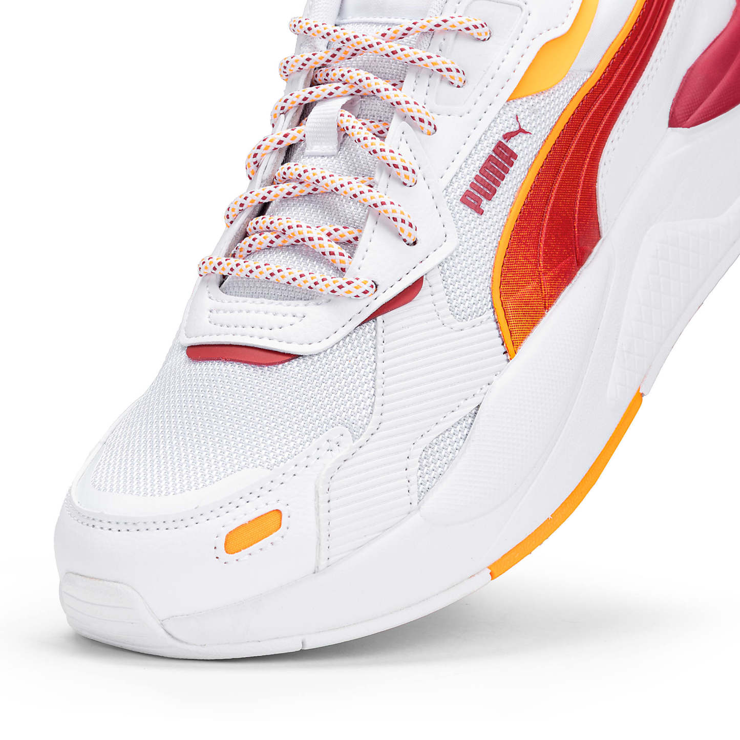 GALATASARAY X-RAY Ayakkabı - PUMA White-Intense Orange-Red Rhythm - 406815_02 - Görsel 6