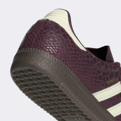SAMBA OG YILAN DESENLİ AYAKKABI - Maroon / Cream White / Gold Metallic - IH3979 - Görsel 9