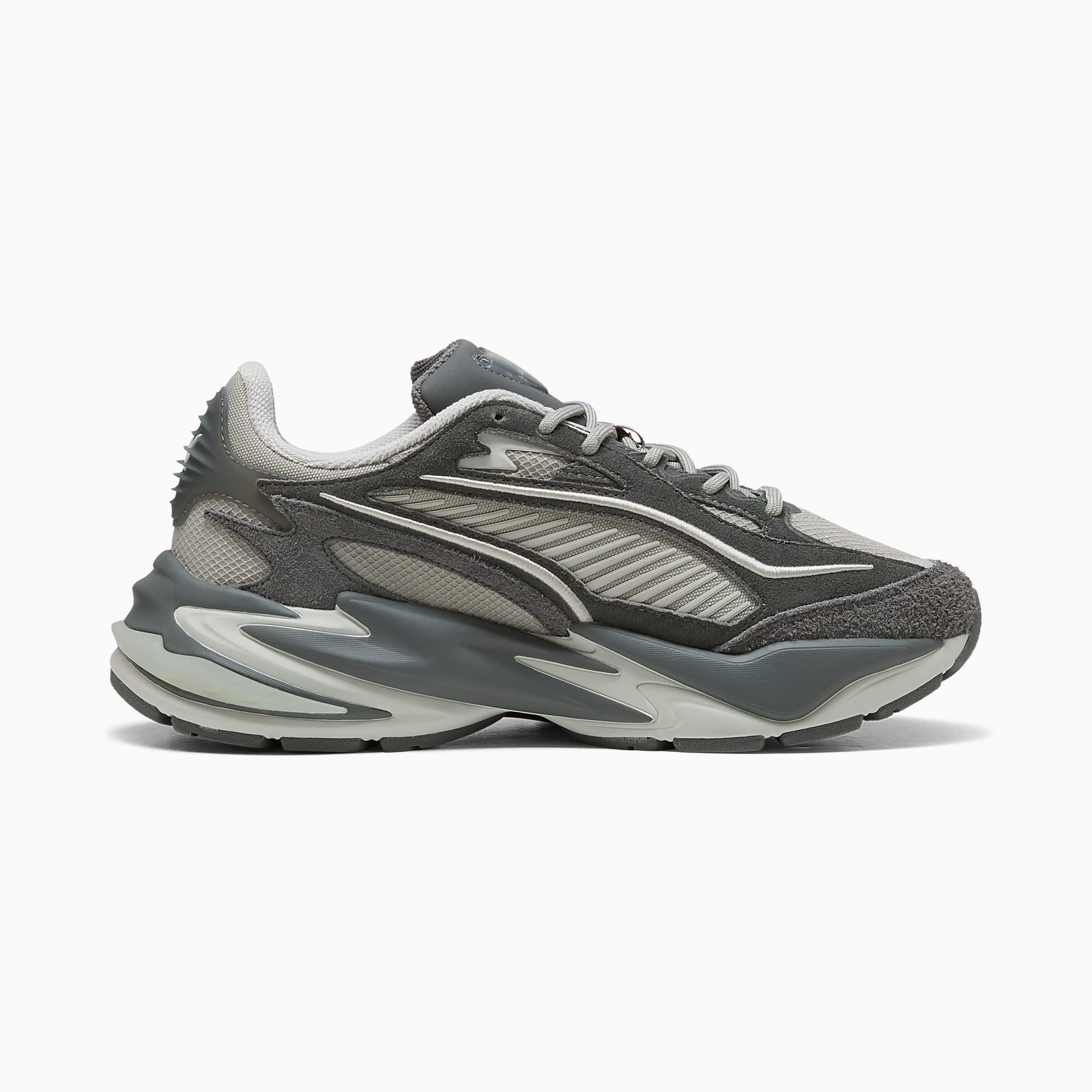 RS Surge HAIRY Suede UNISEX Ayakkabı - Smokey Gray-Cool Dark Gray - 404327_08 - Görsel 5