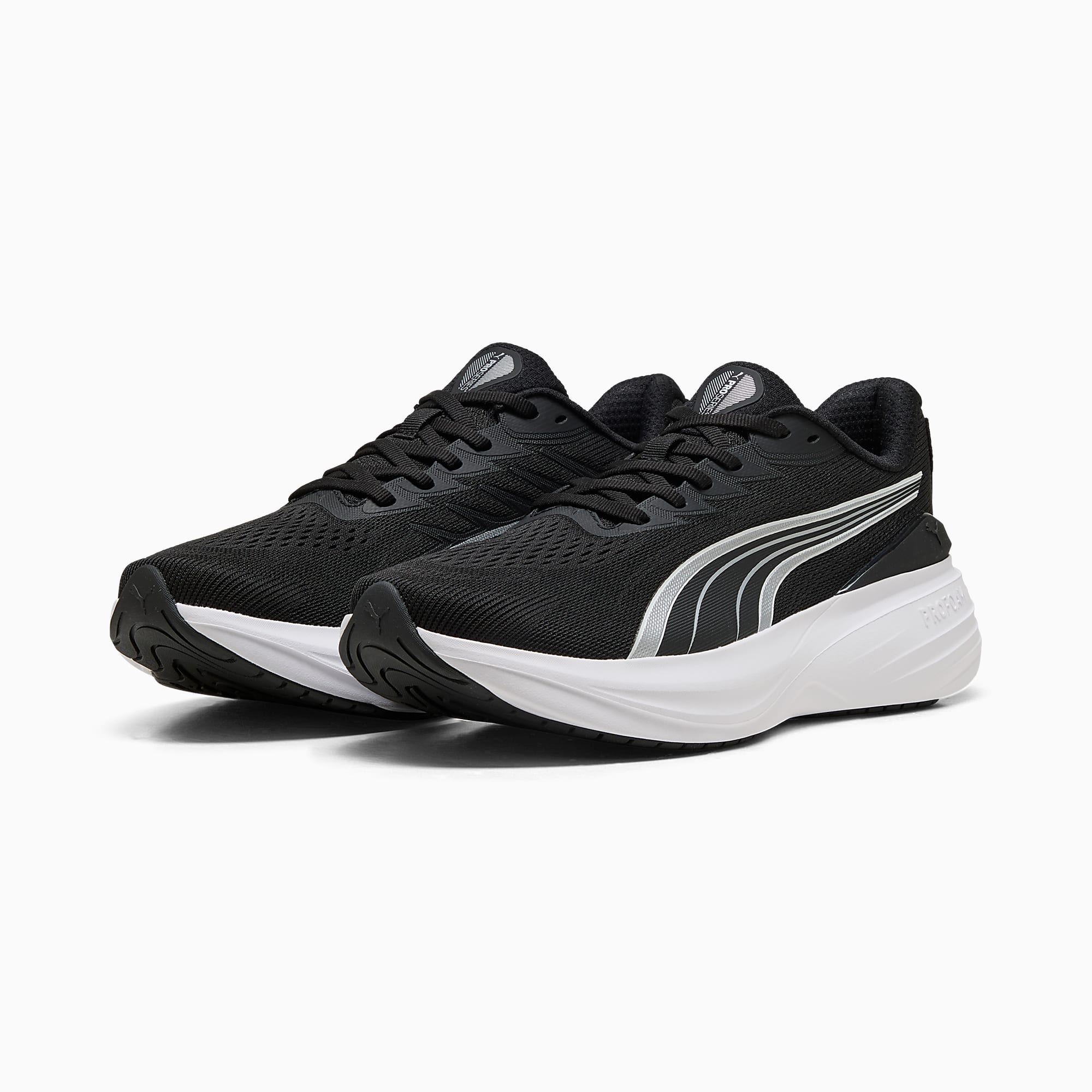 Scend Pro 3 UNISEX Koşu Ayakkabısı - Puma Black-Puma White-Puma Silver - 313498_01 - Görsel 2