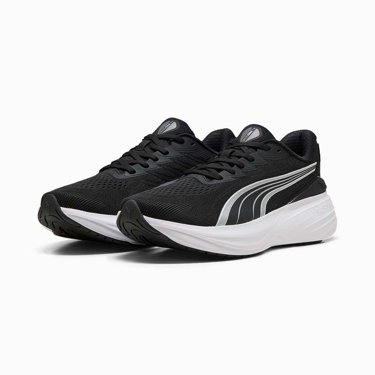 Scend Pro 3 UNISEX Koşu Ayakkabısı - Puma Black-Puma White-Puma Silver - 313498_01 - Görsel 2