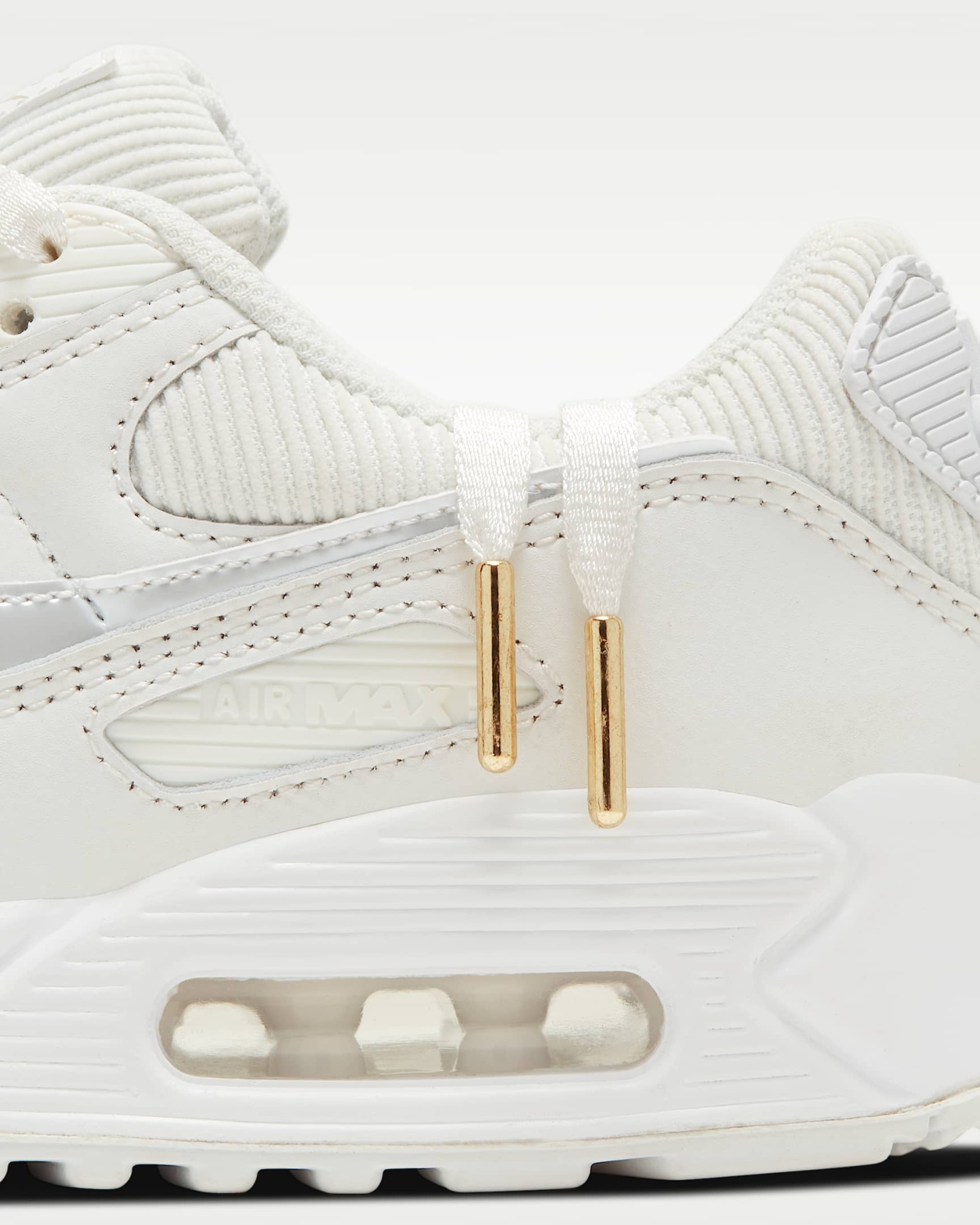 Nike Air Max 90 Kadın Ayakkabısı - Summit White/Dark Beetroot/Beyaz/Summit White