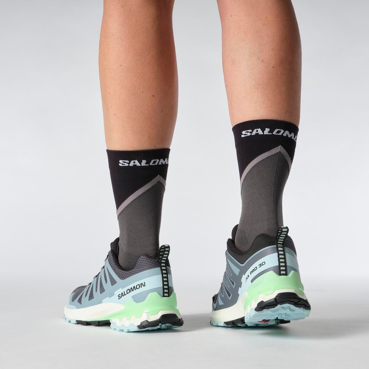 Salomon Xa Pro 3D V9 Pembe Kadın Outdoor Ayakkabı - L47747900 - Gri Kadın Outdoor Ayakkabı - L47748000 - image 8