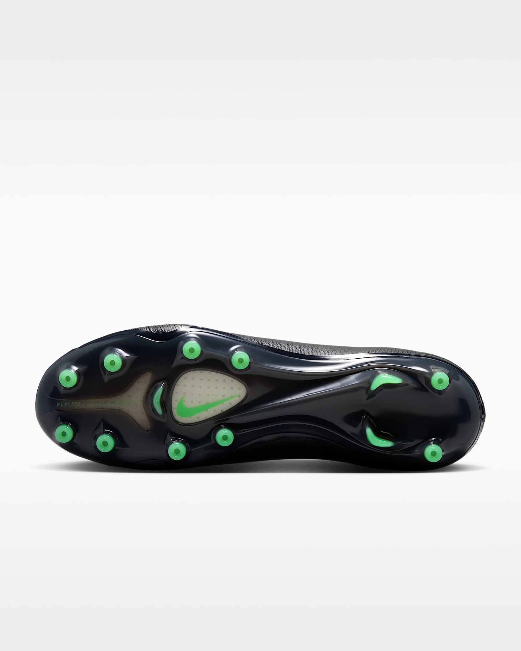 Nike Mercurial Vapor 17 Elite Düşük Bilekli Suni Çim Kramponu - Siyah/Siyah/Illusion Green