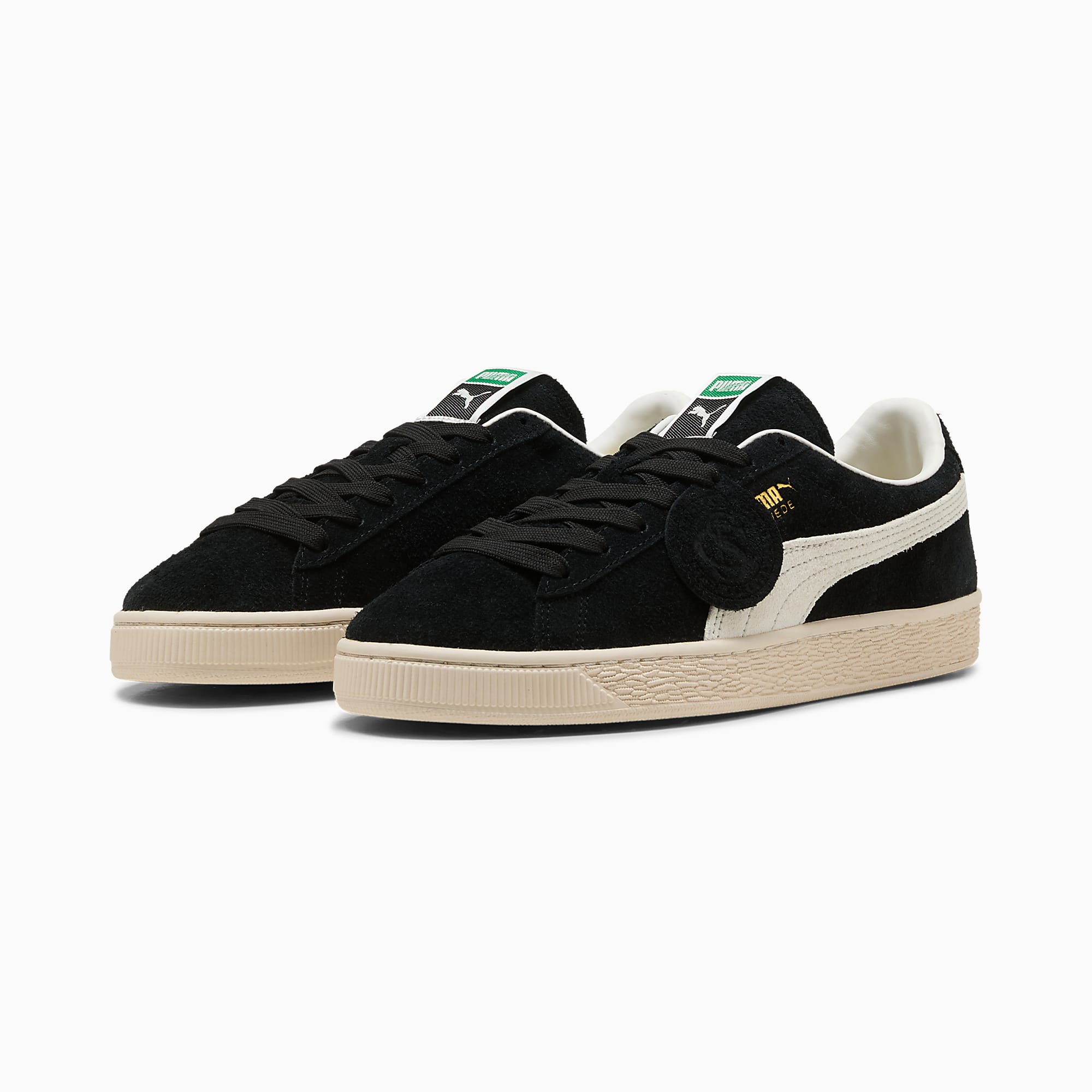 Suede Charles F. Stead I UNISEX Ayakkabı - Puma Black-Puma White - 403700_01 - Görsel 4