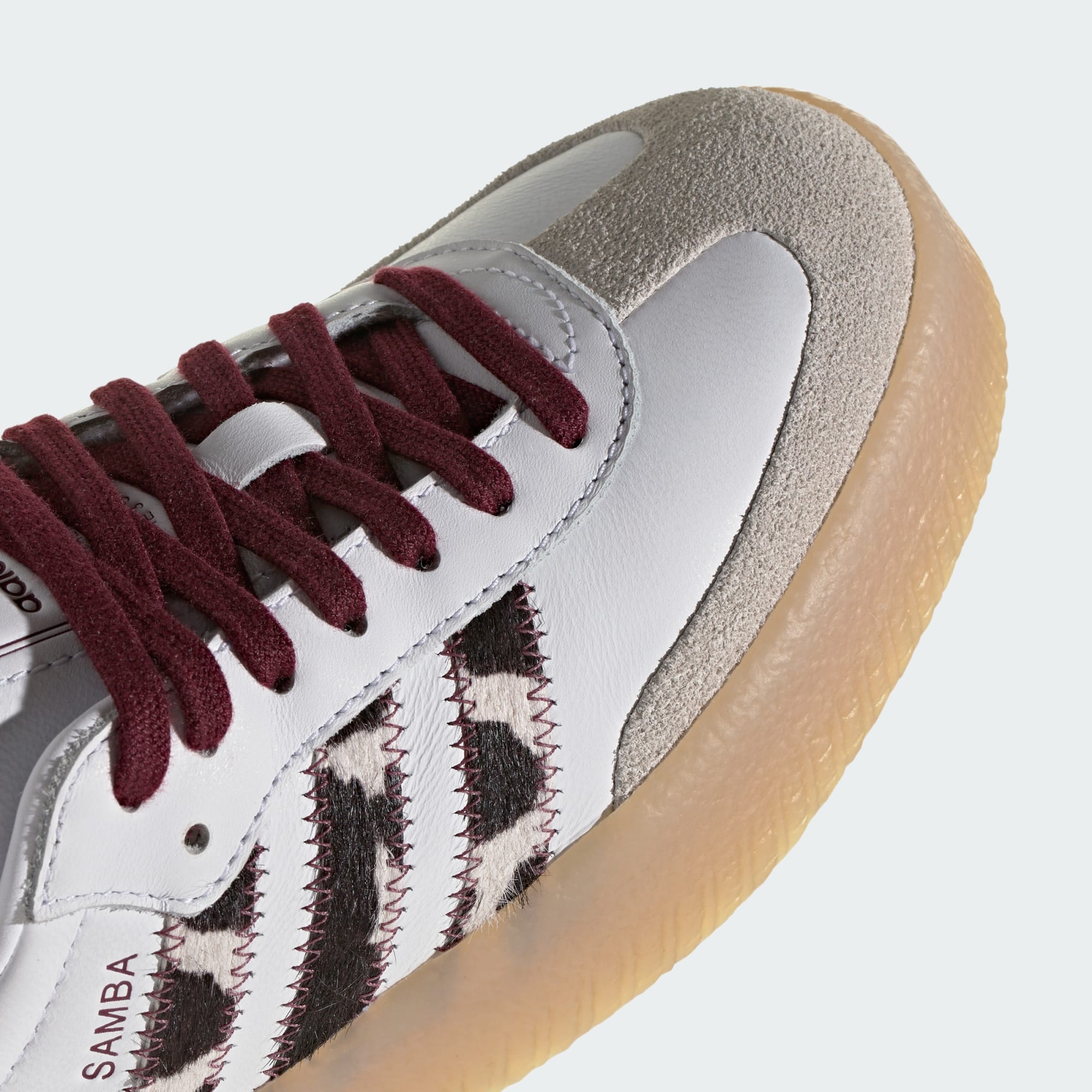 SAMBAE AYAKKABI - Cloud White / Core Black / Maroon - KI2153 - Görsel 8
