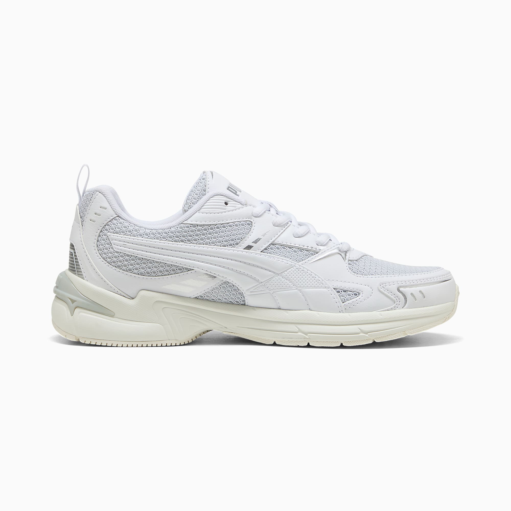 MILENIO Tech 2000 UNISEX Ayakkabı - PUMA White-Cool Light Gray-PUMA Silver - 404914_02 - Görsel 5