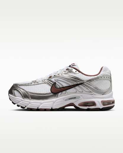Yansıtıcı Vurgulara Sahip Nike Air Max Moto 2K Kadın Ayakkabısı - Beyaz/Metallic Silver/Siyah/Tattoo