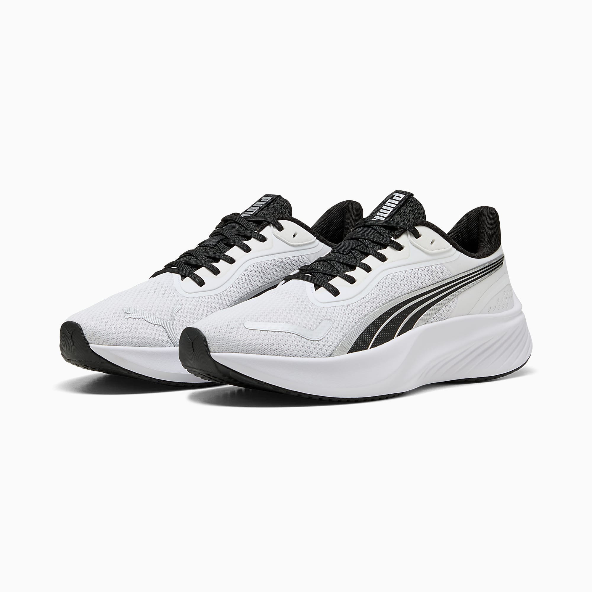 Pounce LITE Koşu Ayakkabısı - Puma White-Puma Black - 310778_02 - Görsel 2