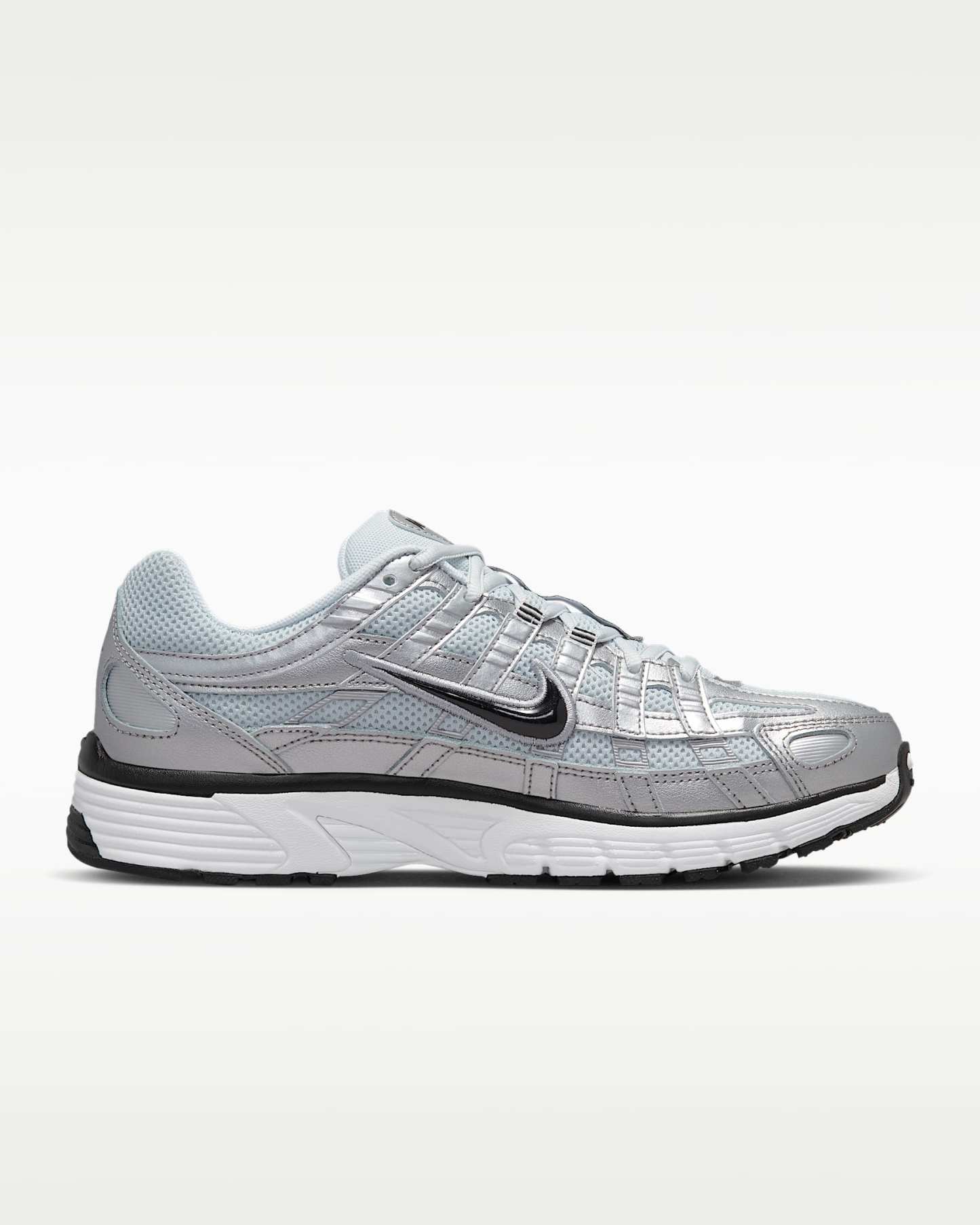 Nike P-6000 Ayakkabı - Beyaz/Metallic Silver/Pure Platinum/Siyah