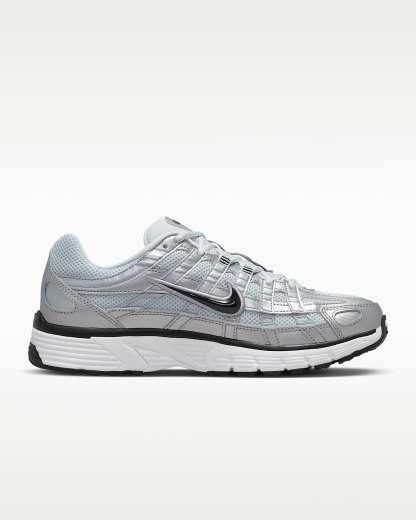 Nike P-6000 Ayakkabı - Beyaz/Metallic Silver/Pure Platinum/Siyah