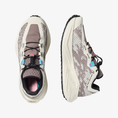 Salomon AERO GLIDE 4 GRVL Kadın Koşu Ayakkabısı Vanilla Ice L49175500 - Vanilla Ice - L49175500 - image 2
