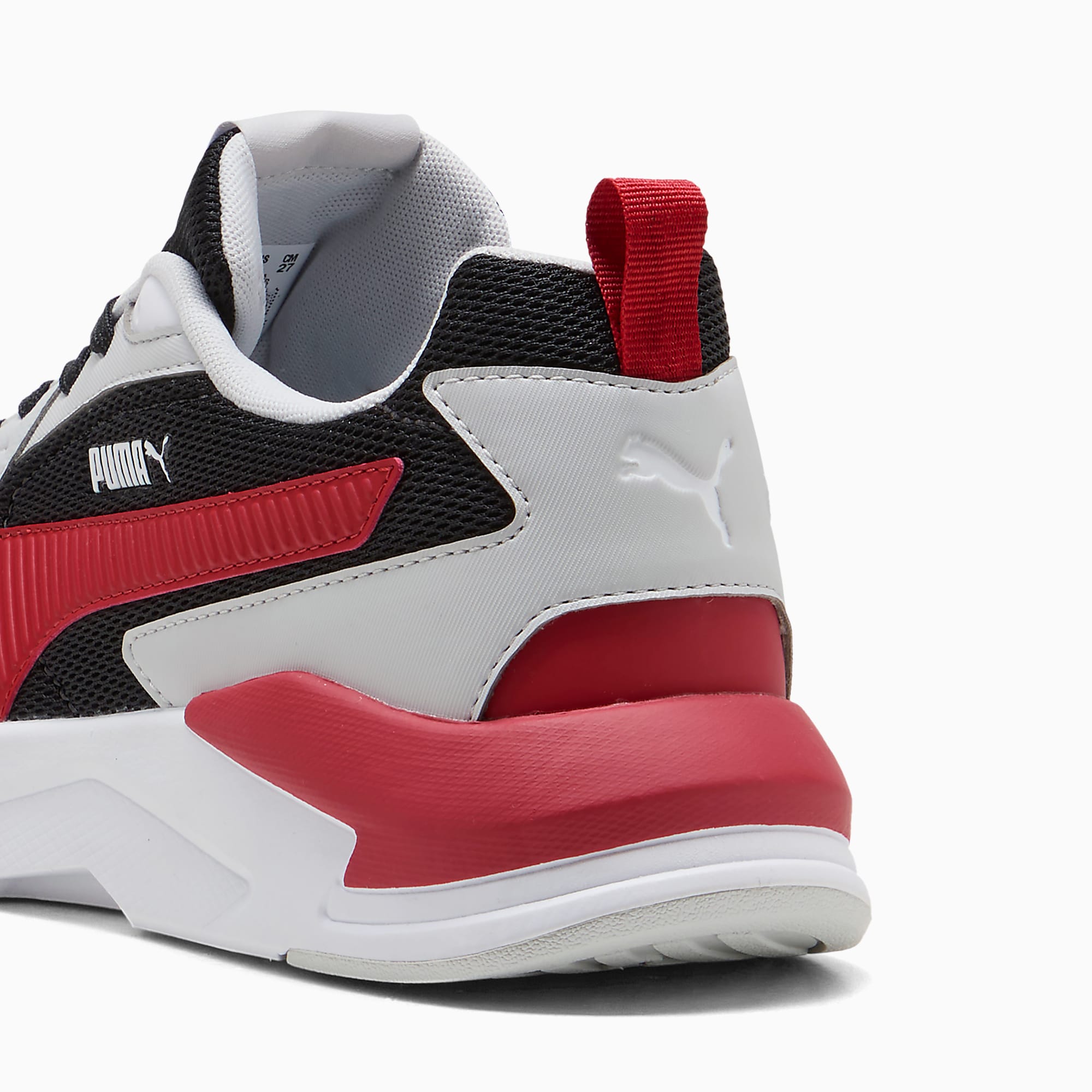 X-Ray 4 LIGHT UNISEX Ayakkabı - PUMA Black-Red Rhythm-Glacial Gray - 407361_04 - Görsel 3